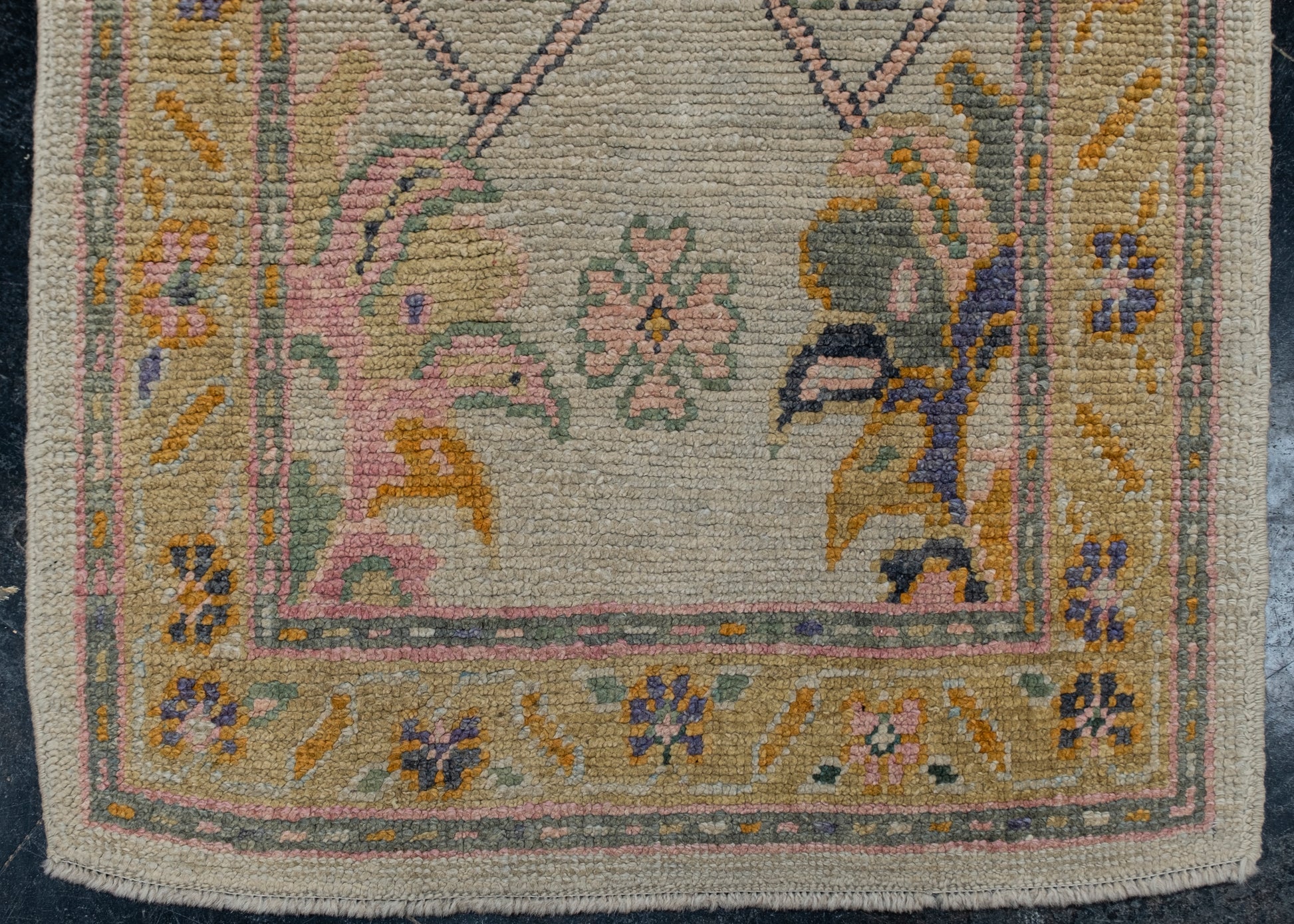 Turkish Oushak Rug 2'11" x 9'11" #4564
