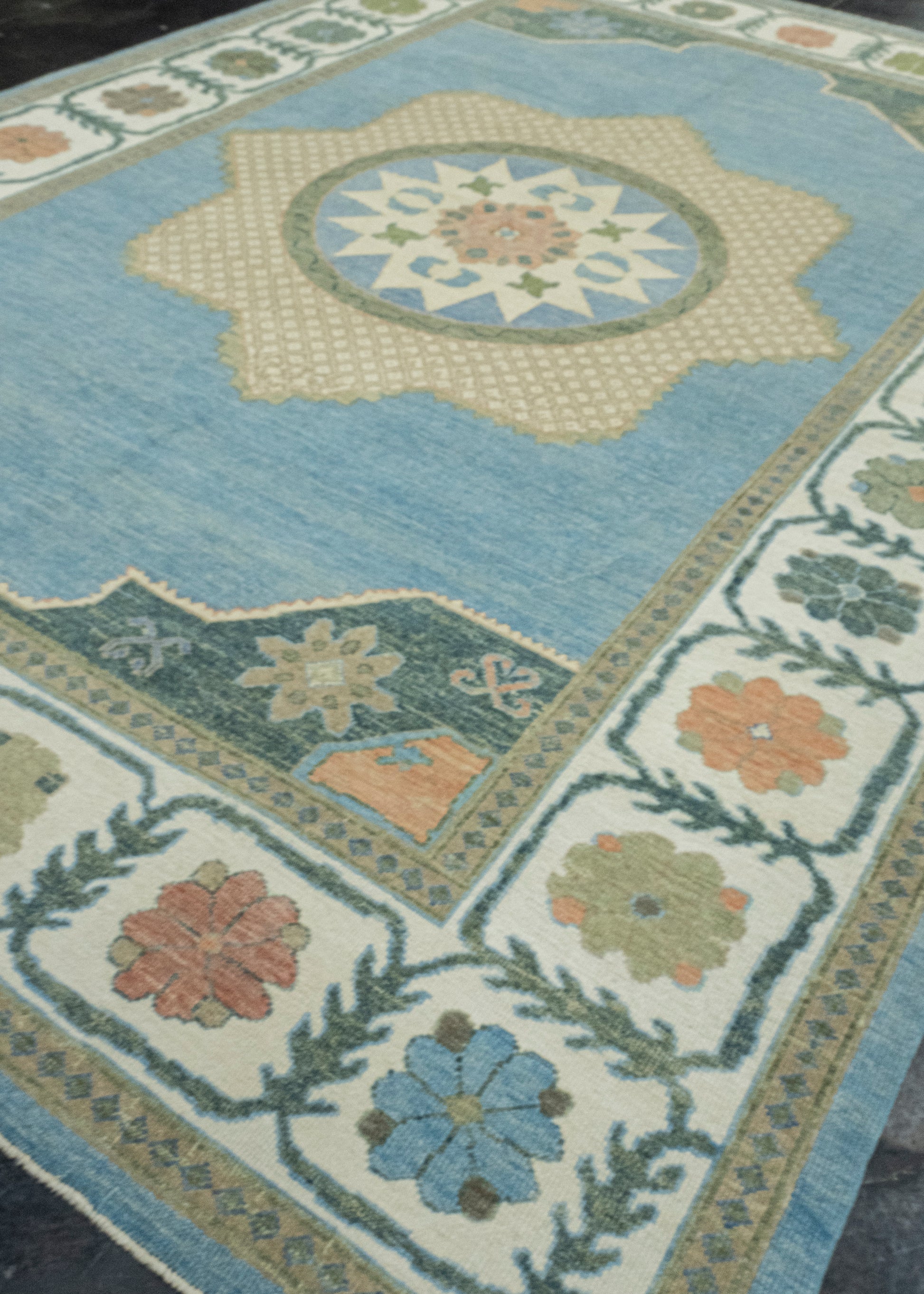 Turkish Oushak Rug 9'10" x 14'3" #16788
