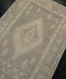 Turkish Oushak Rug 3' x 9'10" #12171