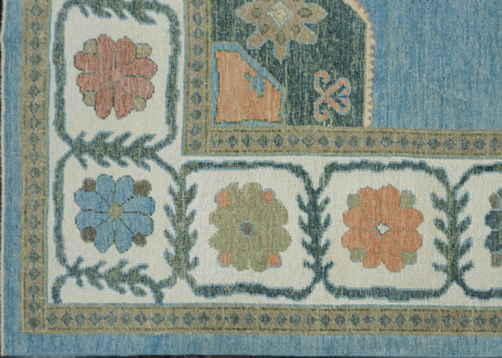 Turkish Oushak Rug 9'10" x 14'3" #16788