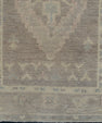 Turkish Oushak Rug 3' x 9'10" #12171