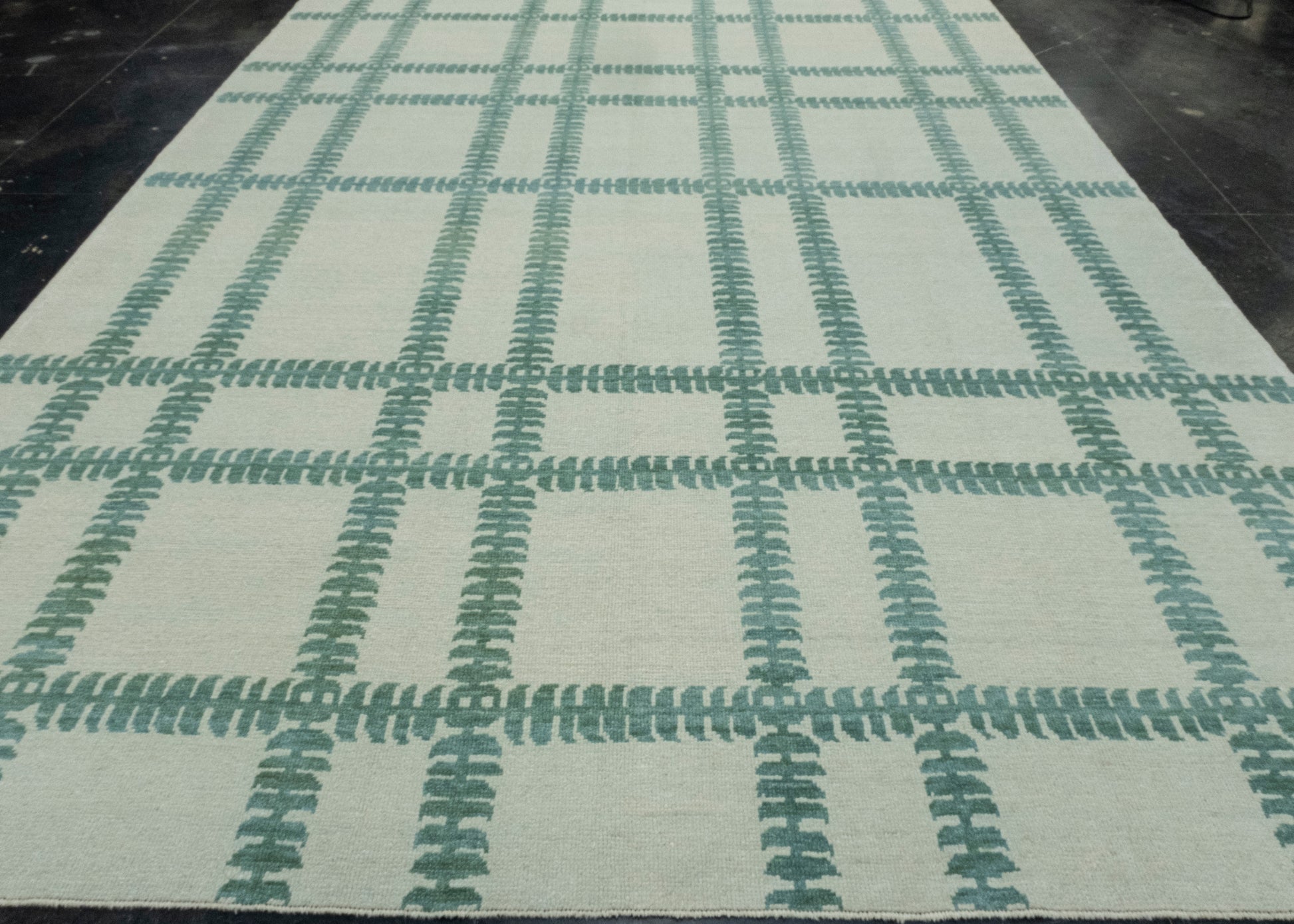 Turkish Oushak Rug 9'8" x 13'1" #16700