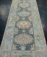 Turkish Oushak Rug 2'10" x 9' #12113