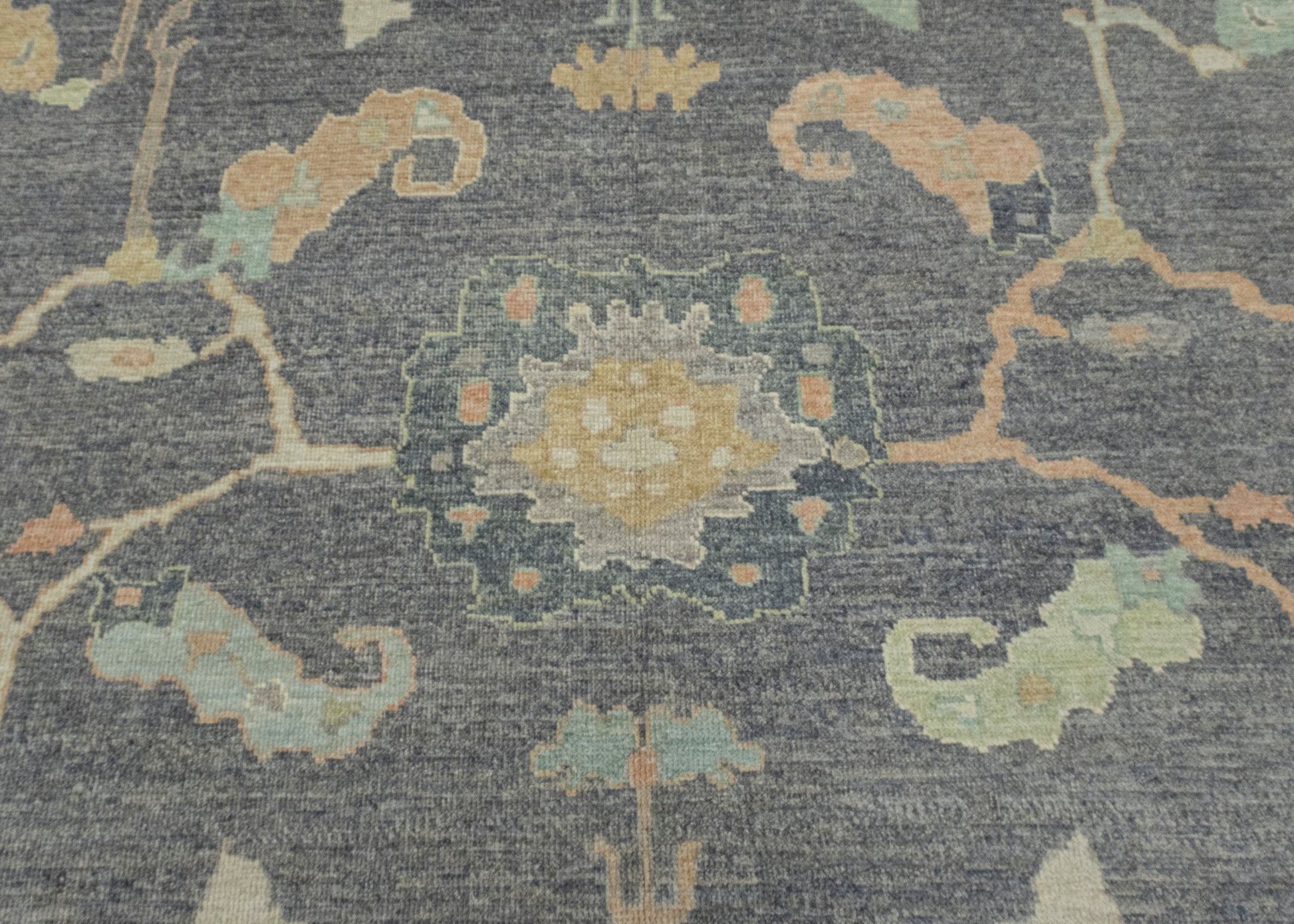 Turkish Oushak Rug 9'11" x 14' #16539