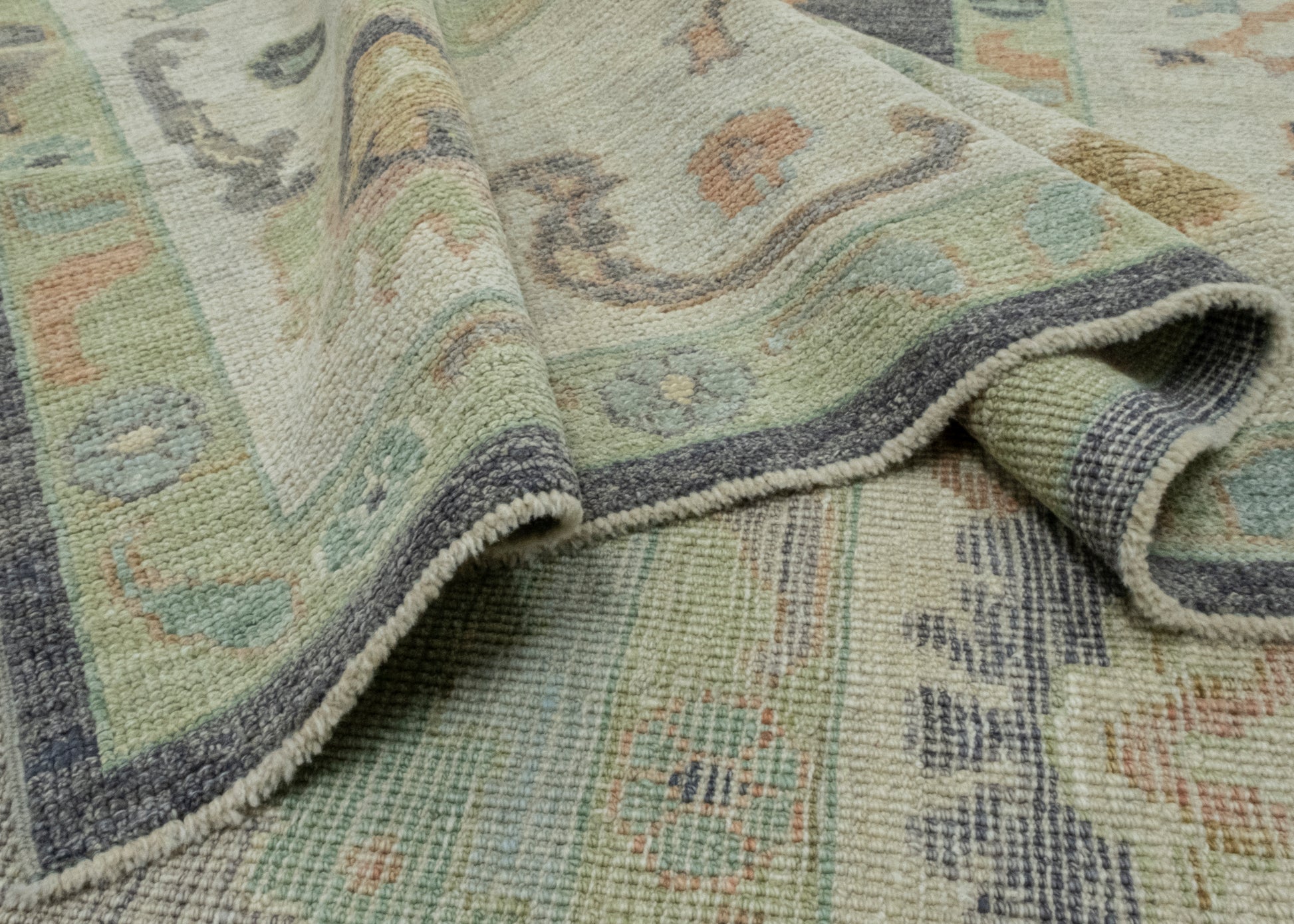 Turkish Oushak Rug 9'11" x 14' #16539