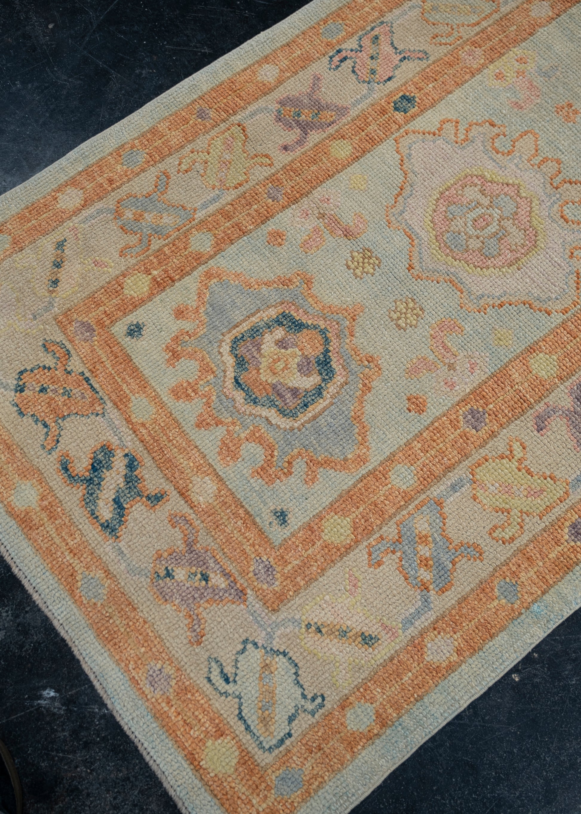 Turkish Oushak Rug 3'1" x 9'6" #2194