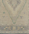 Turkish Oushak Rug 3' x 9'4" #12177