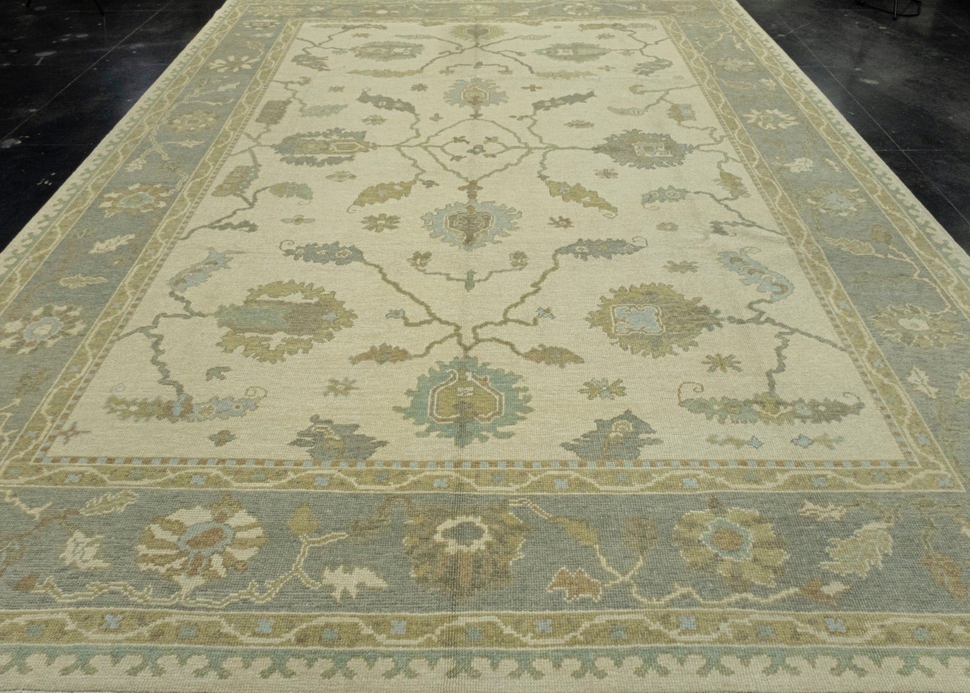 Turkish Oushak Rug 10'2" x 14' #16673