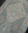 Turkish Oushak Rug 2'10" x 10' #12180