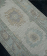 Turkish Oushak Rug 2'10" x 8'6" #11796