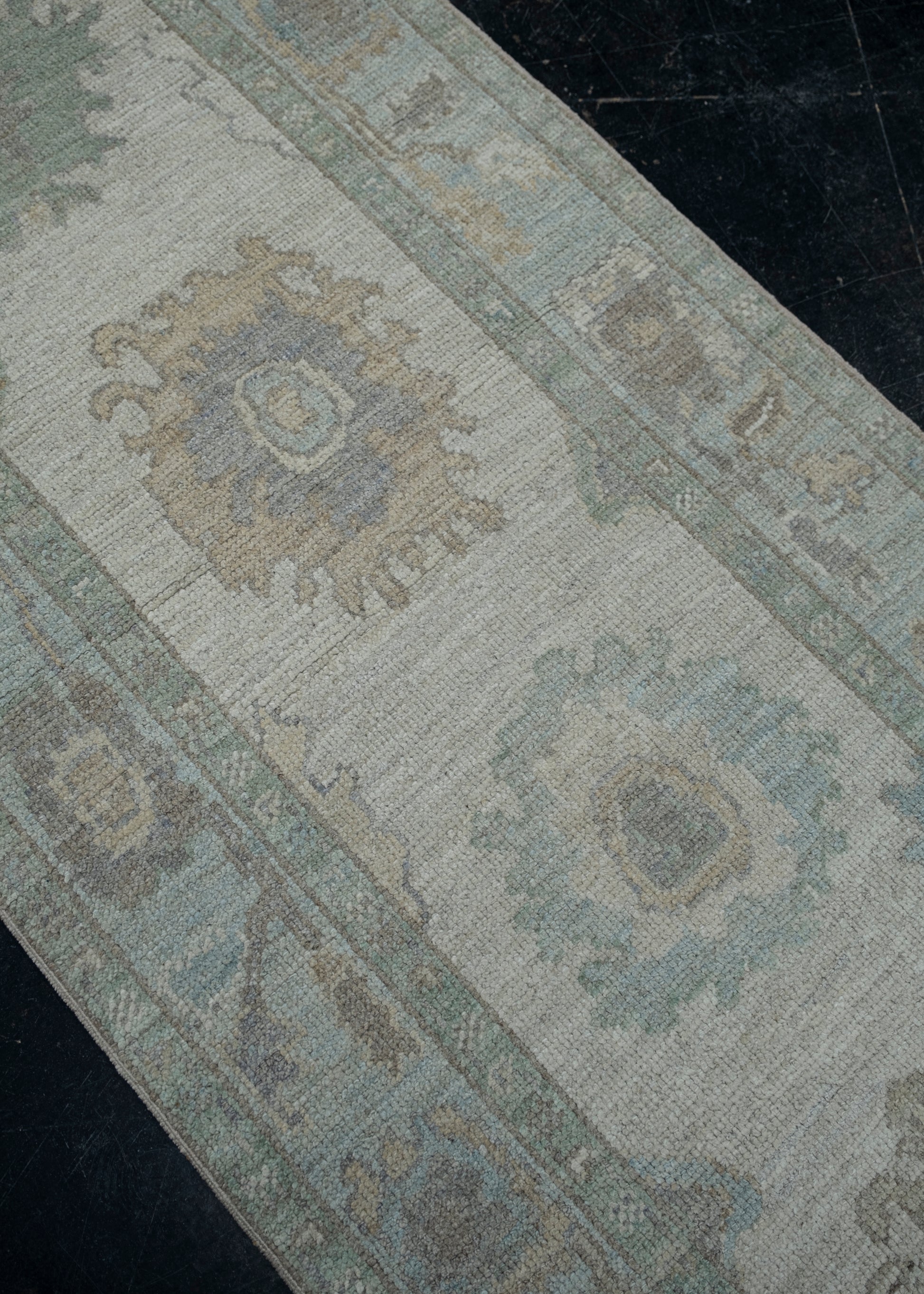 Turkish Oushak Rug 2'10" x 8'6" #11796