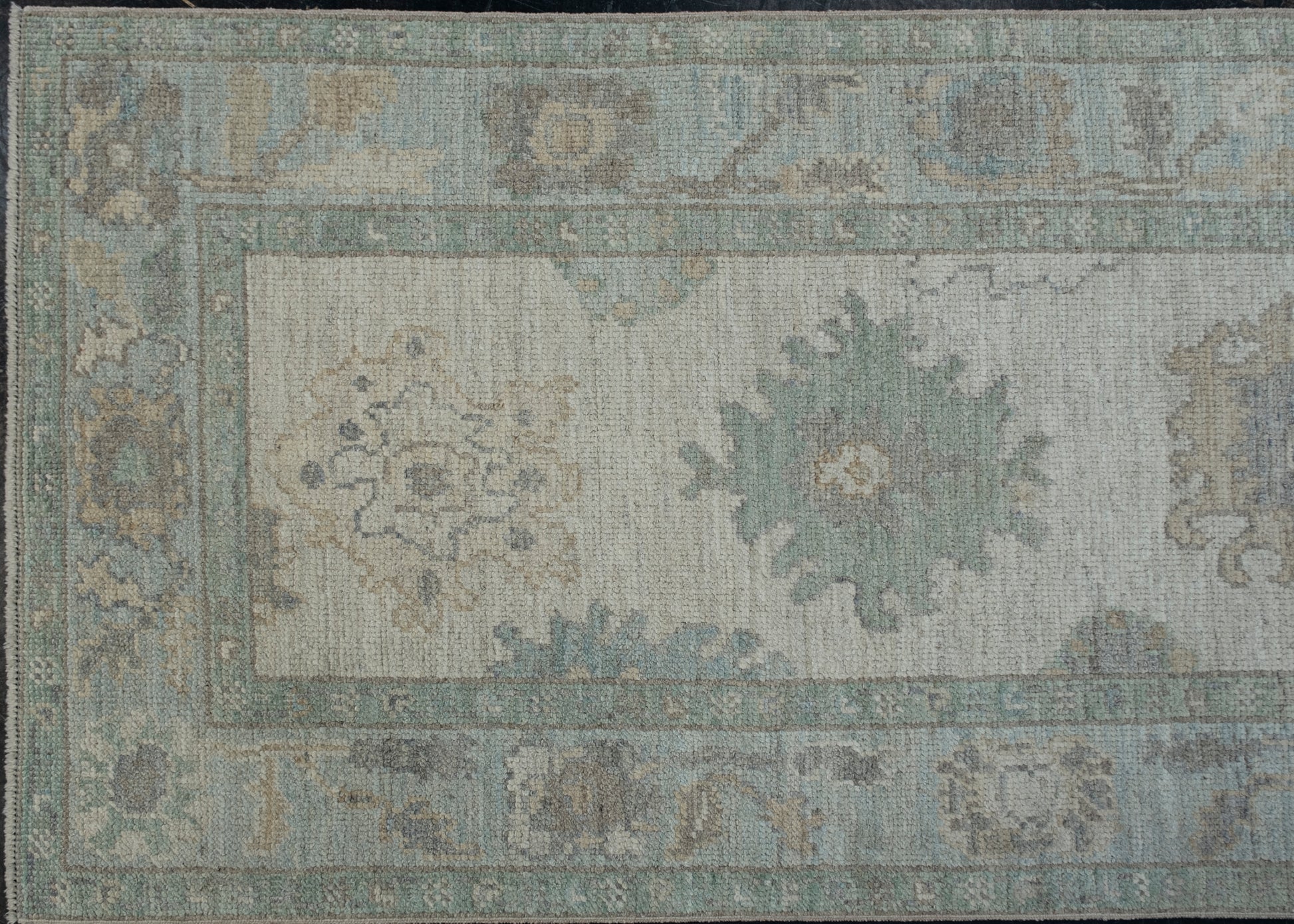 Turkish Oushak Rug 2'10" x 8'6" #11796