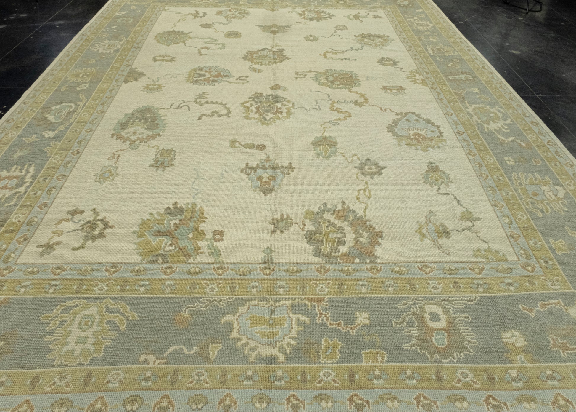 Turkish Oushak Rug 10'3" x 13'10" #16594