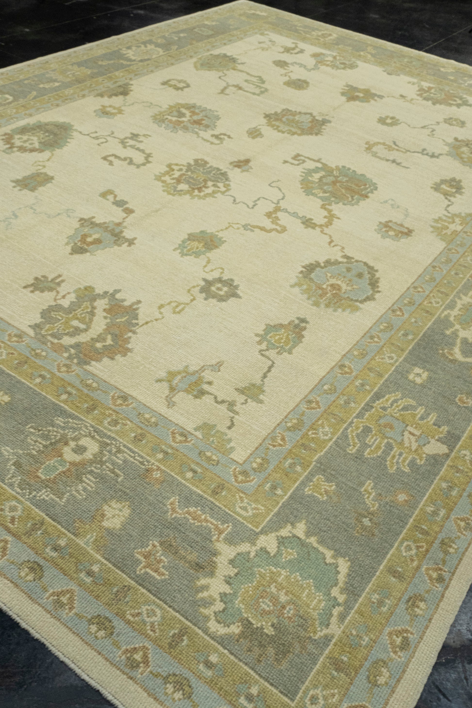 Turkish Oushak Rug 10'2" x 13'8" #16621