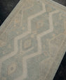 Turkish Oushak Rug 2'8" x 9'6" #12116