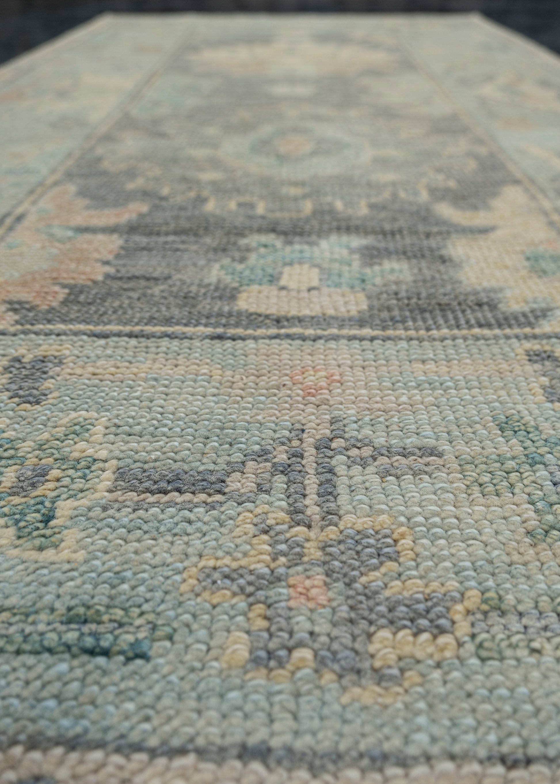 Turkish Oushak Rug 2'10" x 5'11" #12128