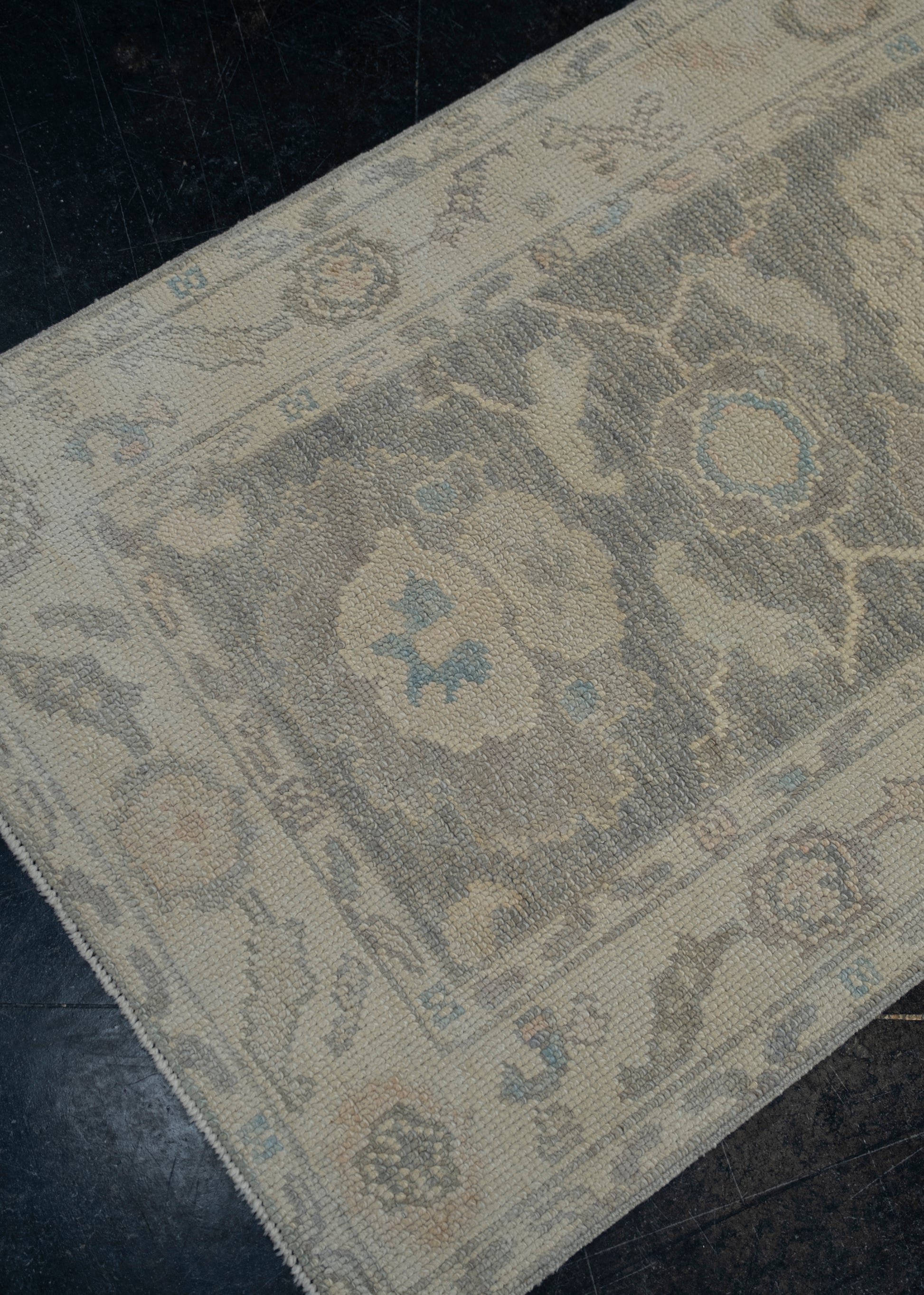Turkish Oushak Rug 2'6" x 5'8" #12076