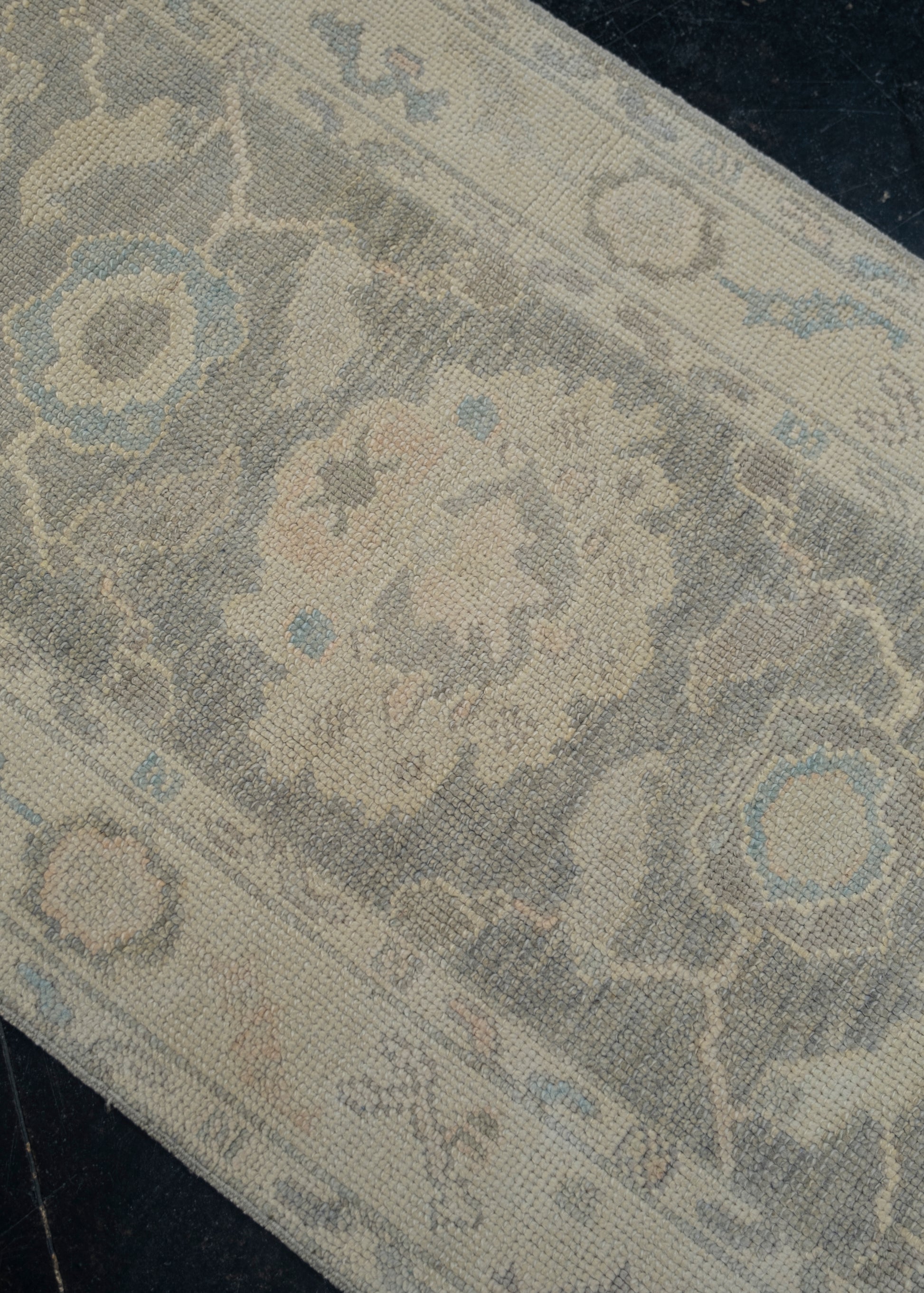 Turkish Oushak Rug 2'6" x 5'8" #12076