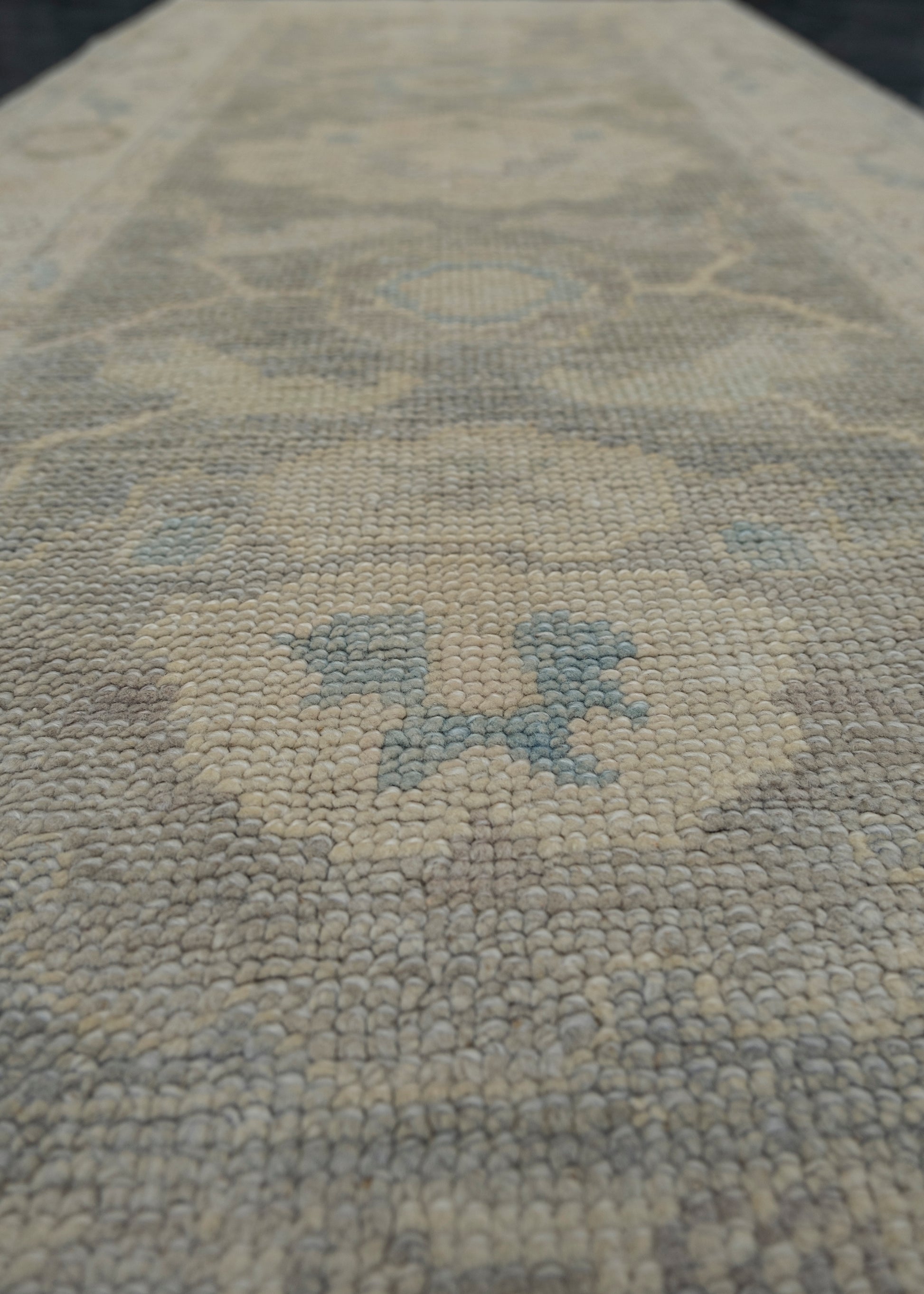 Turkish Oushak Rug 2'6" x 5'8" #12076