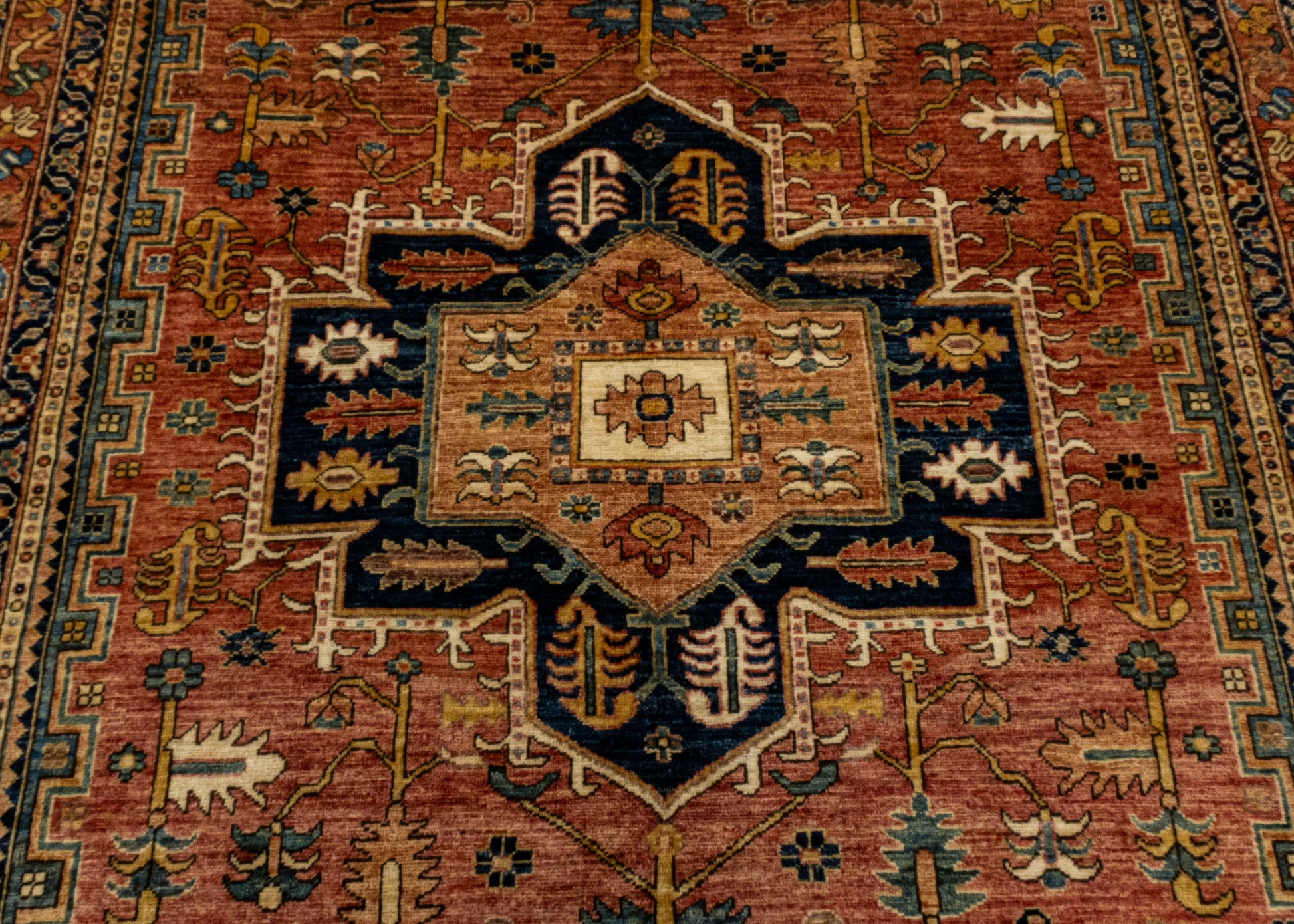 Oriental Hand Knotted Rug 6' x 8'11" #9005