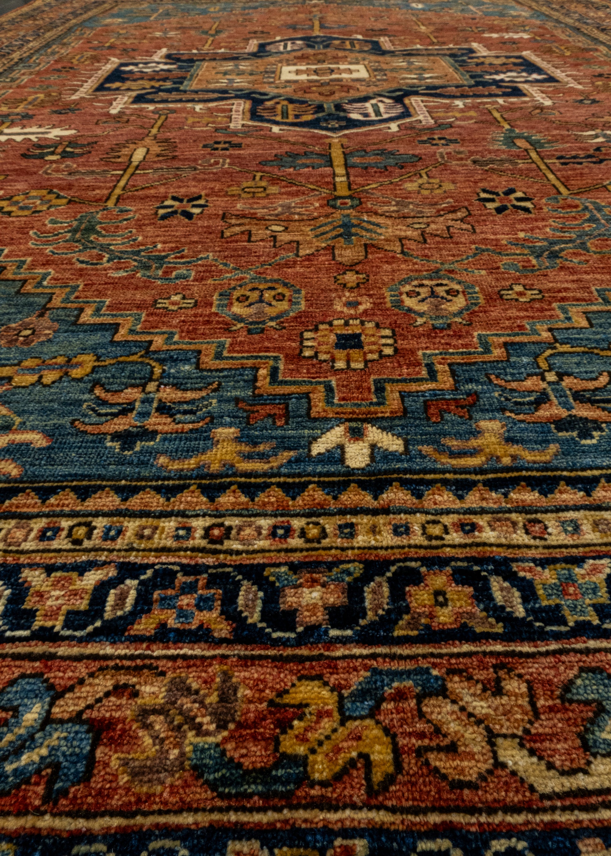 Oriental Hand Knotted Rug 6' x 8'11" #9005