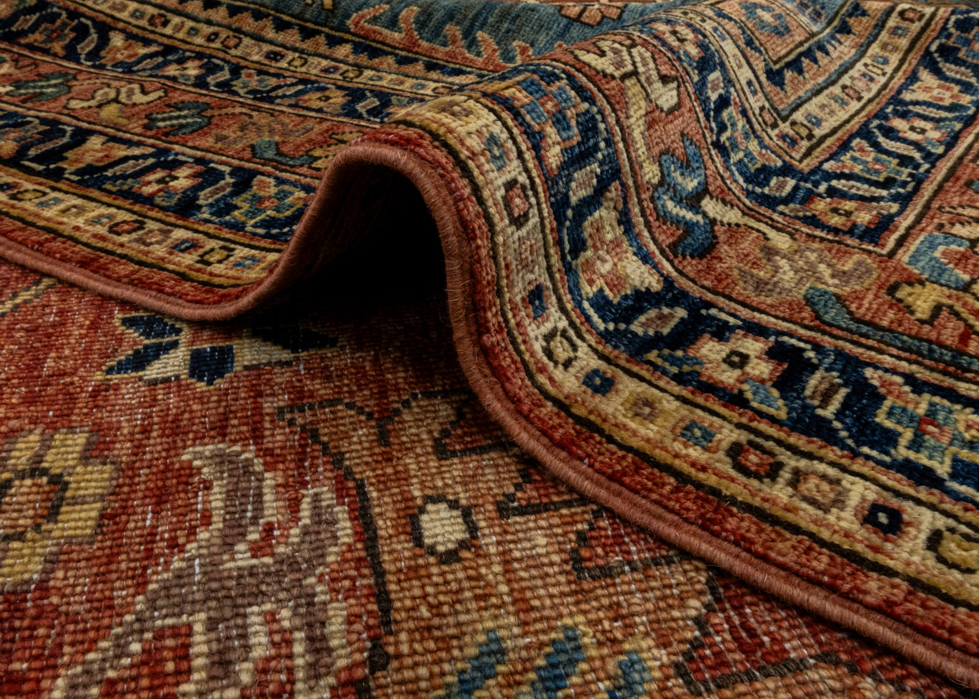 Oriental Hand Knotted Rug 6' x 8'11" #9005