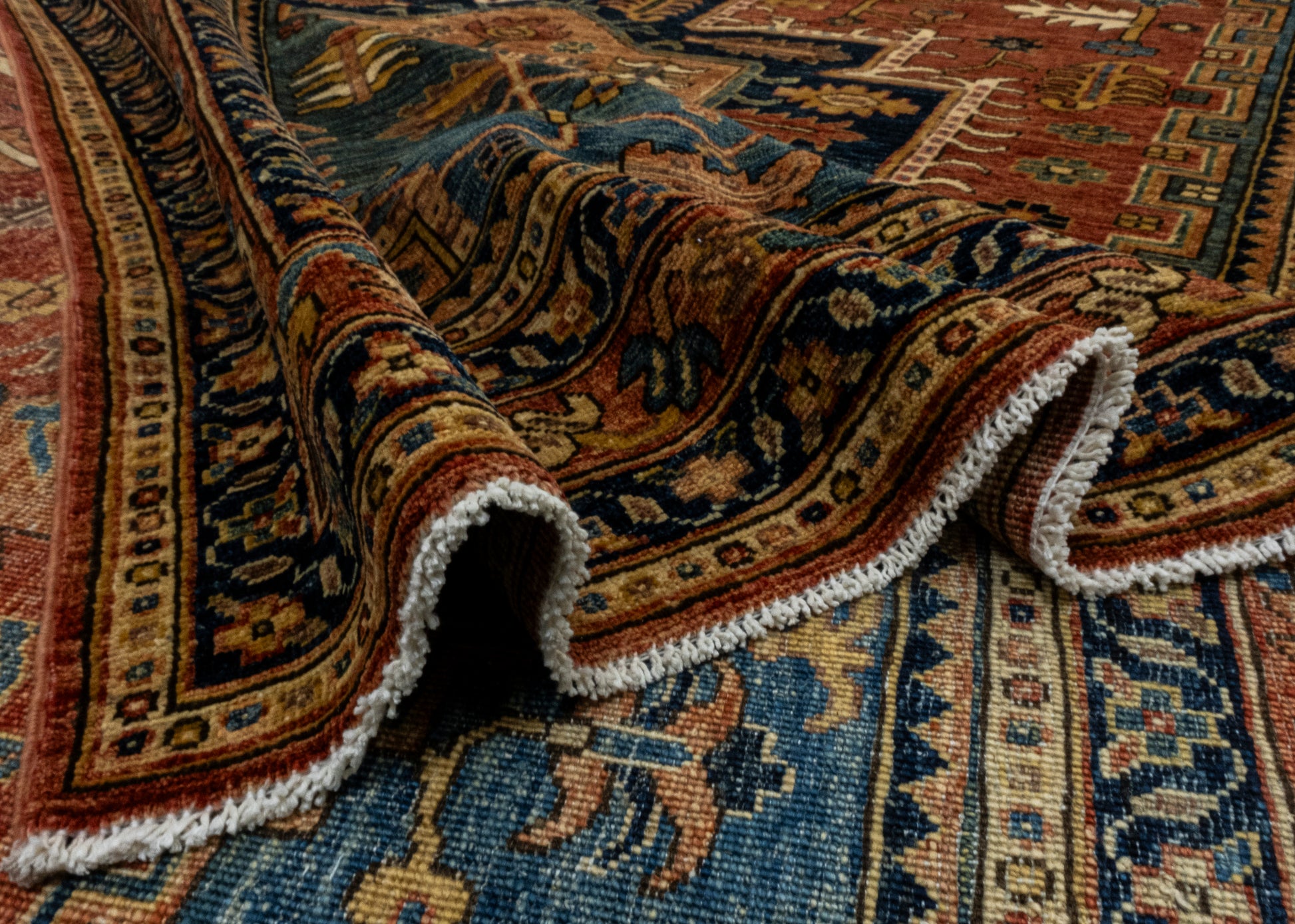 Oriental Hand Knotted Rug 6' x 8'11" #9005