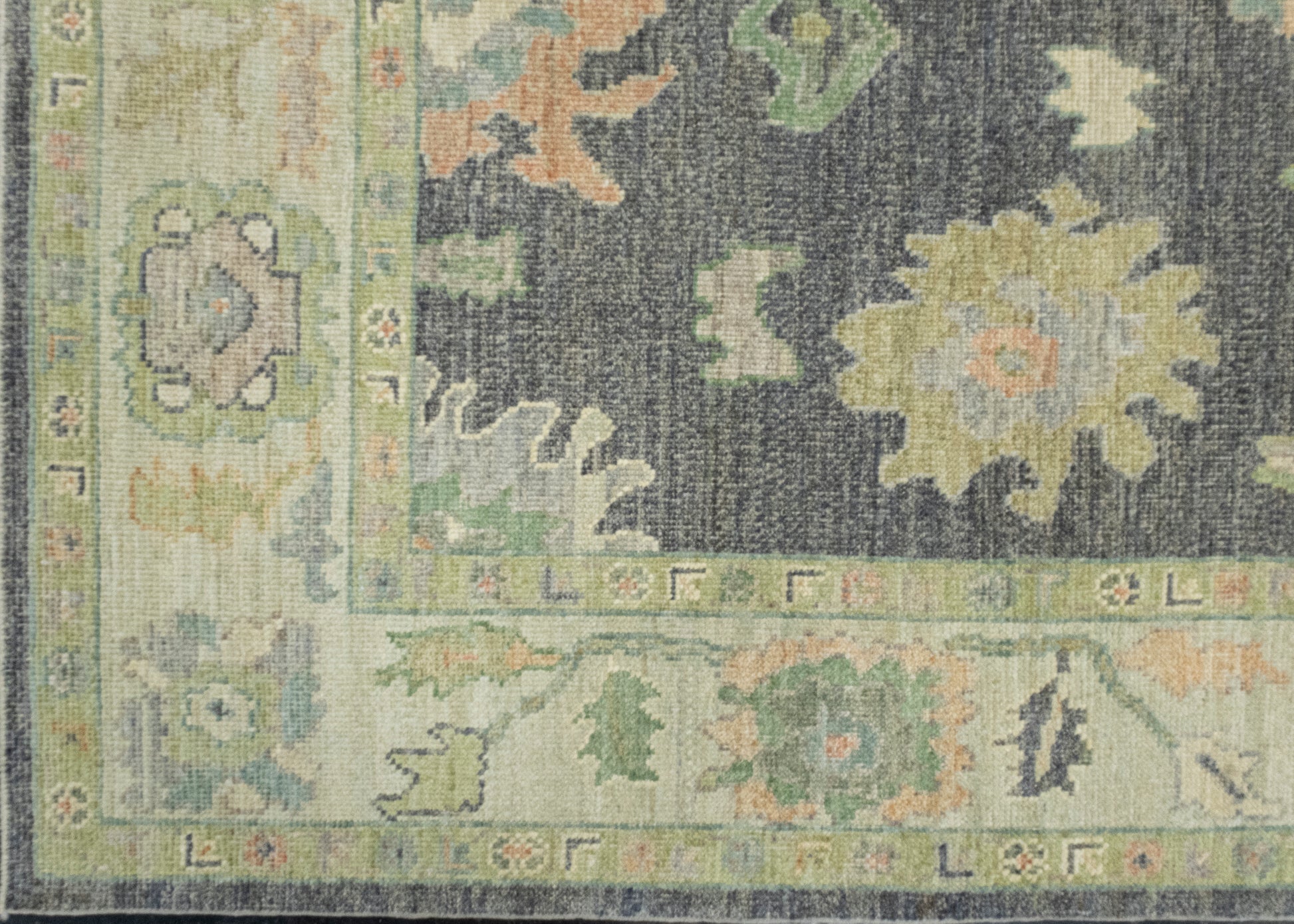 Turkish Oushak Rug 6'1" x 8'11" #16500