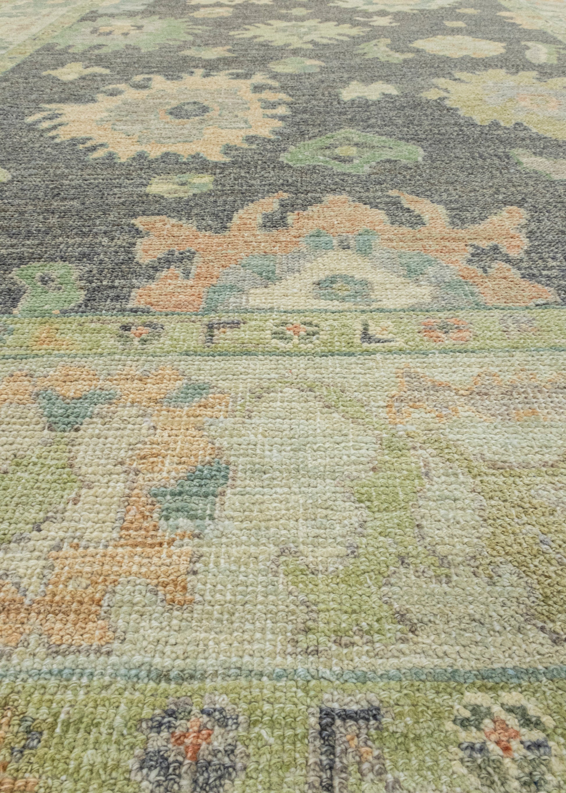 Turkish Oushak Rug 6'1" x 8'11" #16500