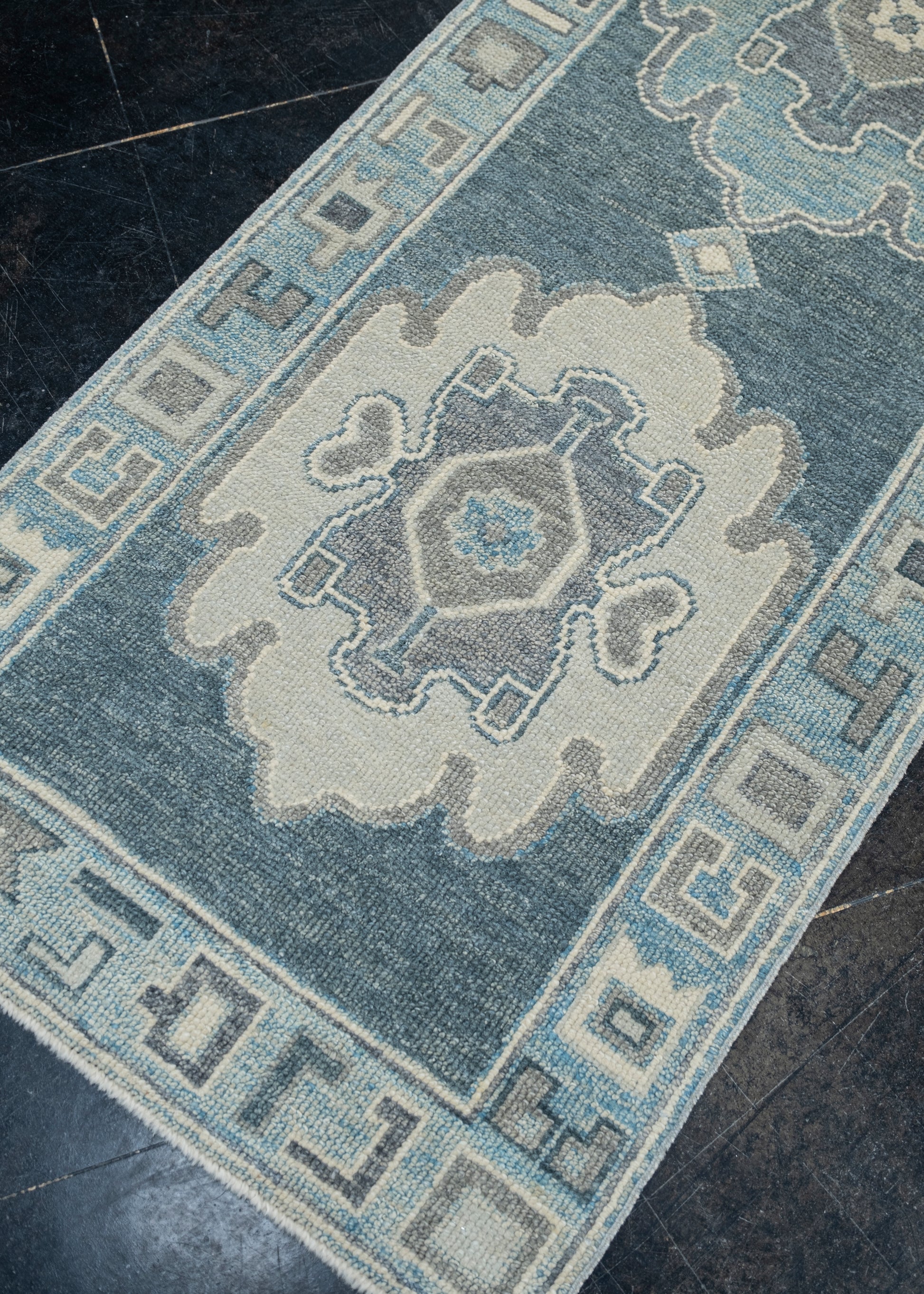 Turkish Oushak Rug 2'7" x 5'11" #12169