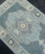 Turkish Oushak Rug 2'7" x 5'11" #12169