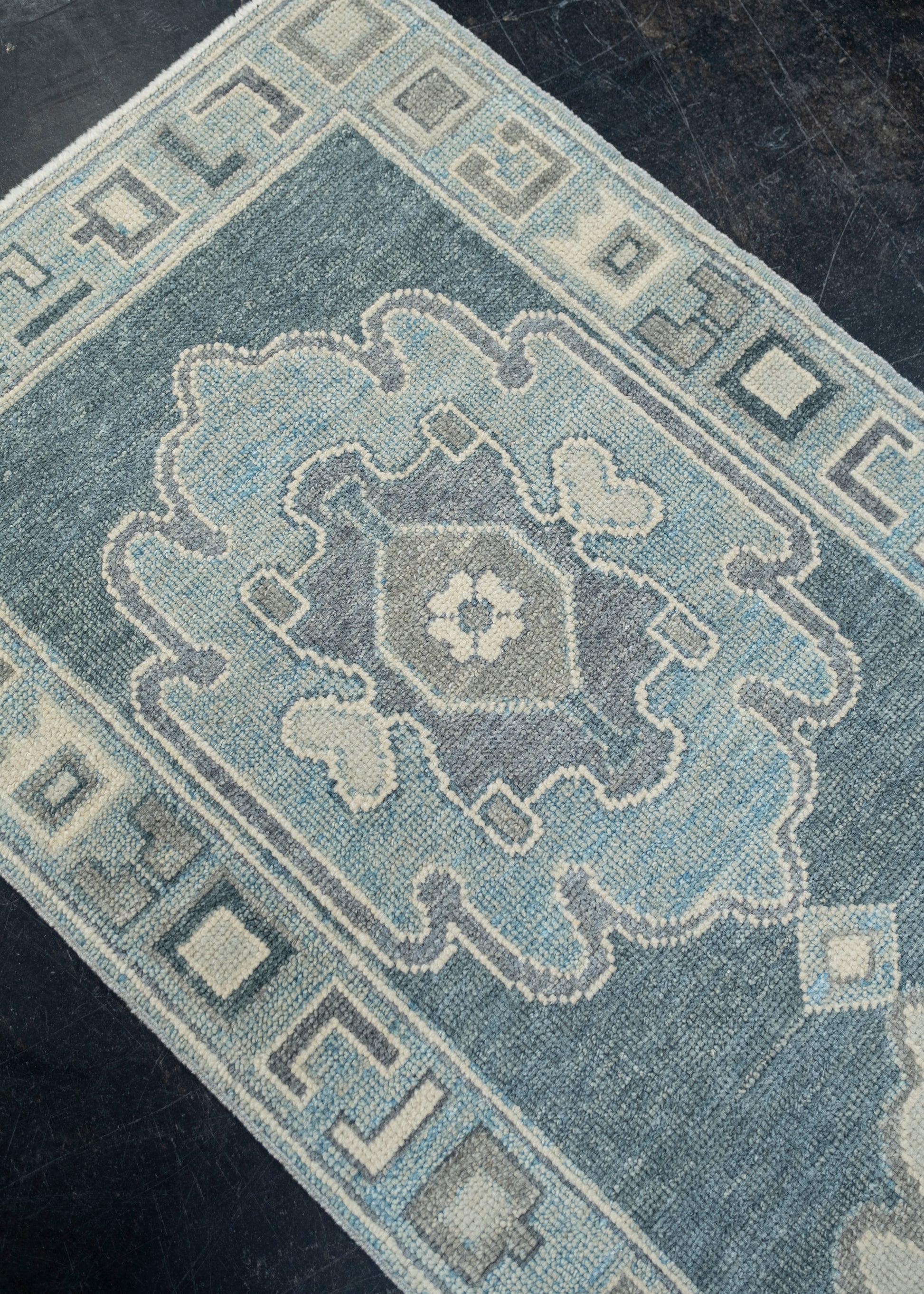 Turkish Oushak Rug 2'7" x 5'11" #12169