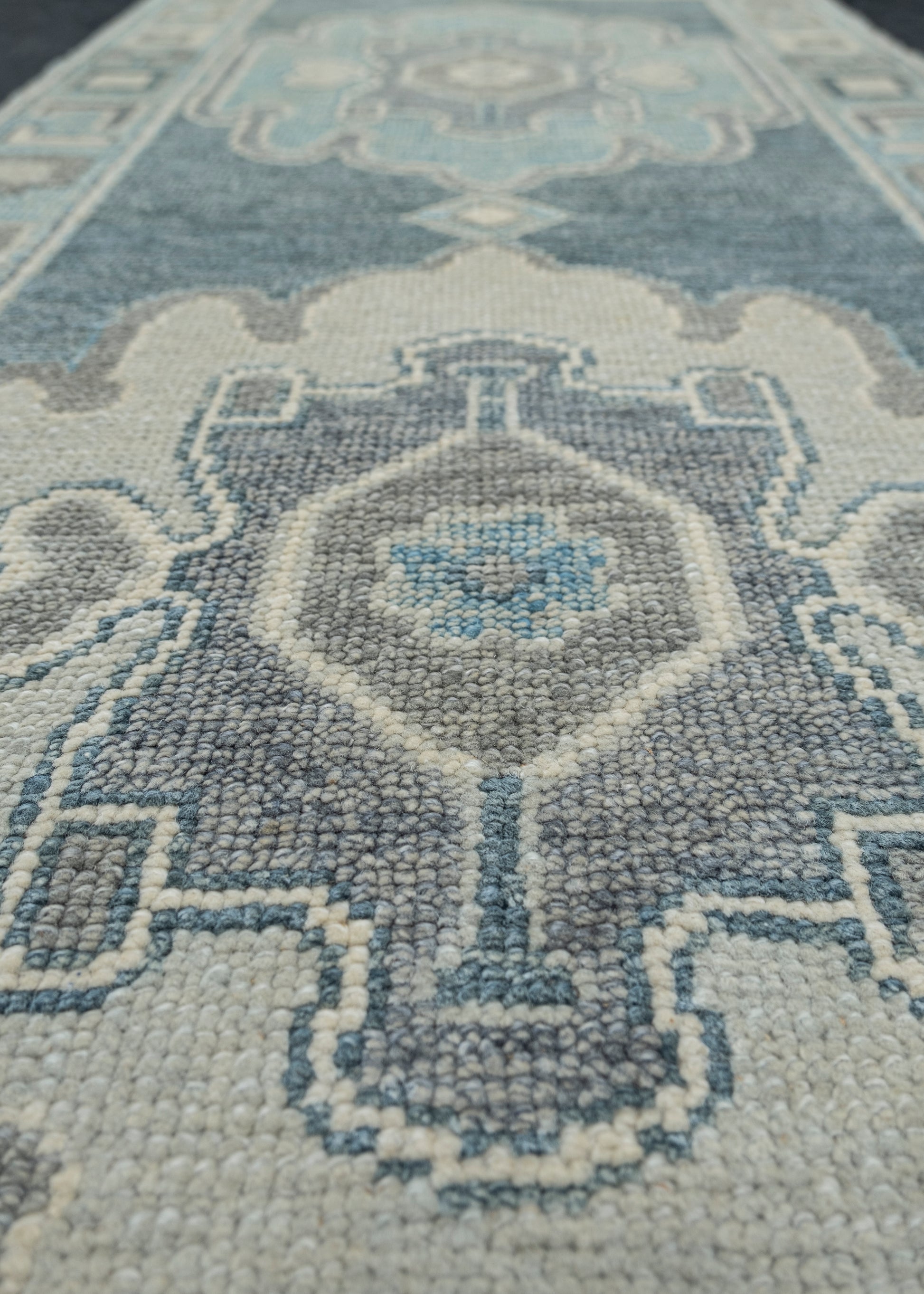 Turkish Oushak Rug 2'7" x 5'11" #12169