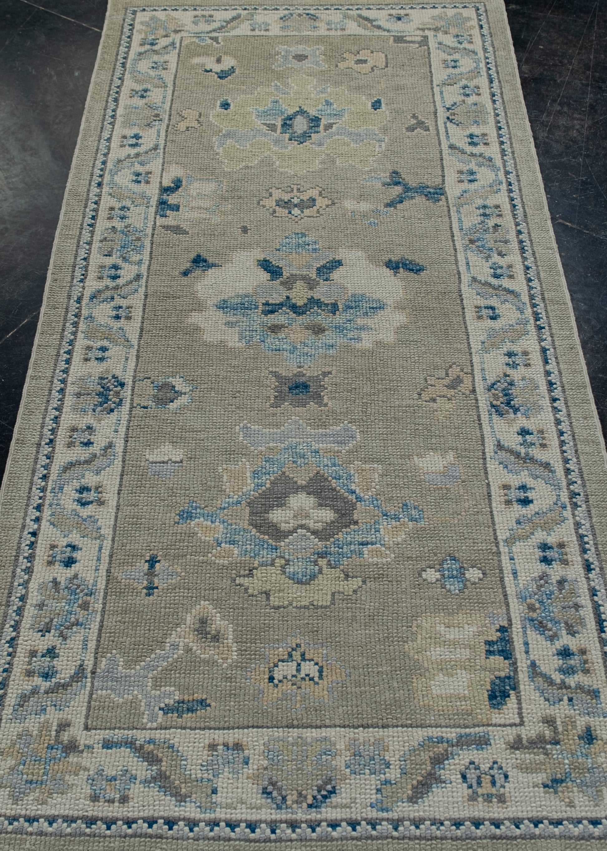 Turkish Oushak Rug 3' x 6'3" #12135