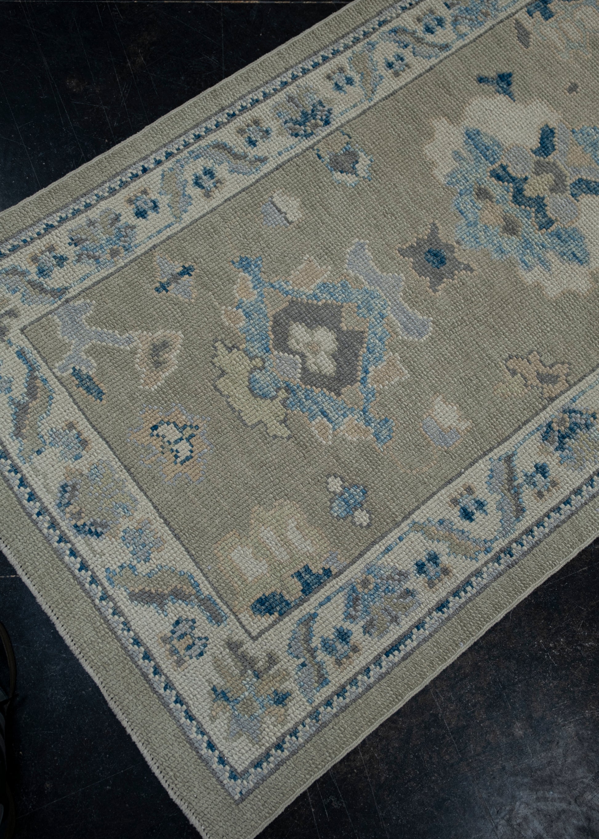 Turkish Oushak Rug 3' x 6'3" #12135