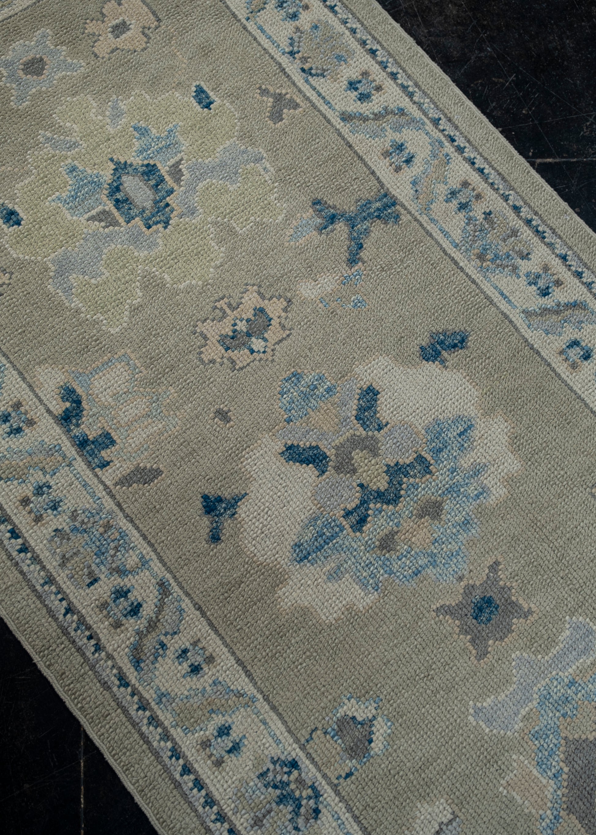 Turkish Oushak Rug 3' x 6'3" #12135