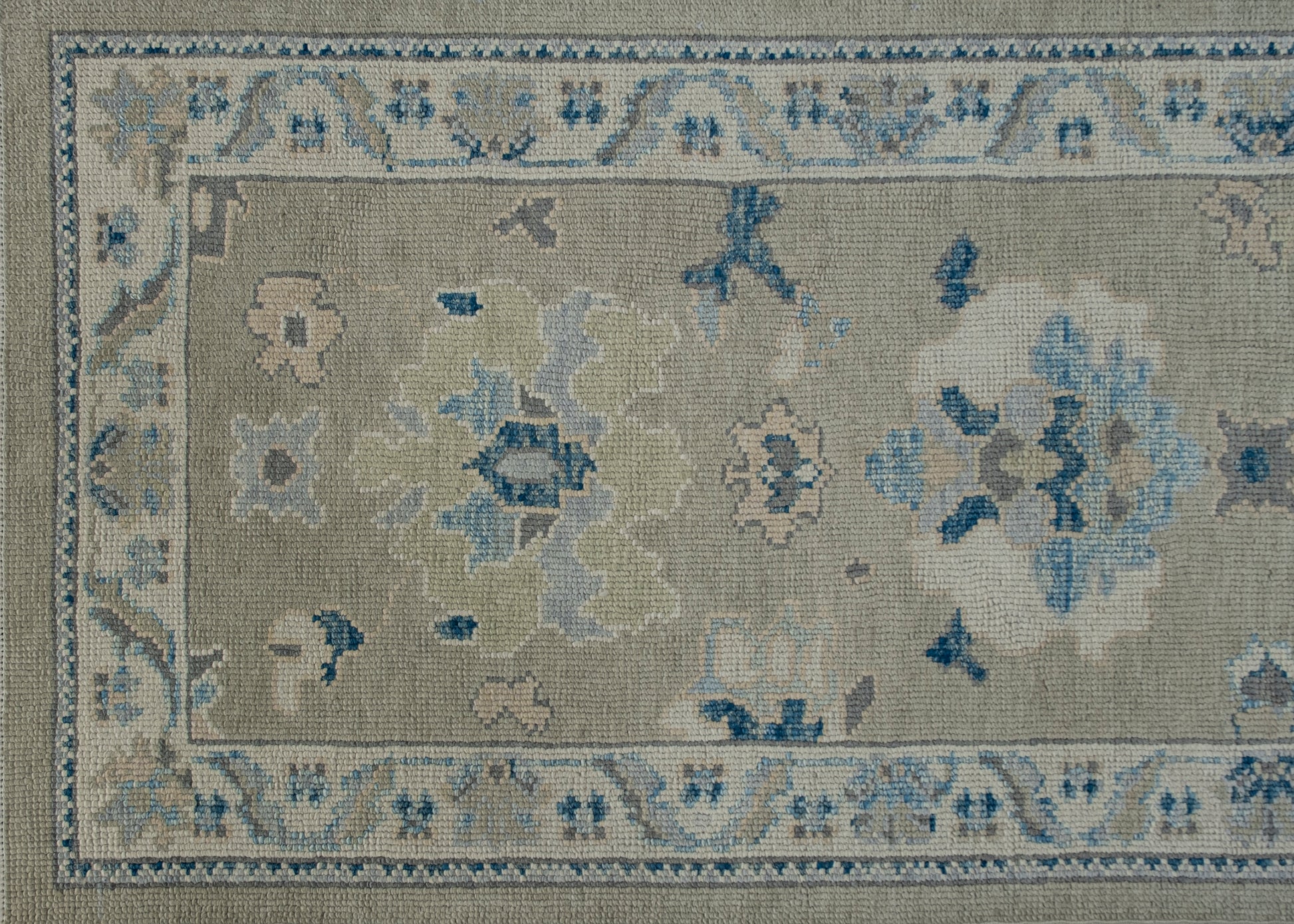 Turkish Oushak Rug 3' x 6'3" #12135