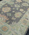 Turkish Oushak Rug 6'2" x 8'9" #16541