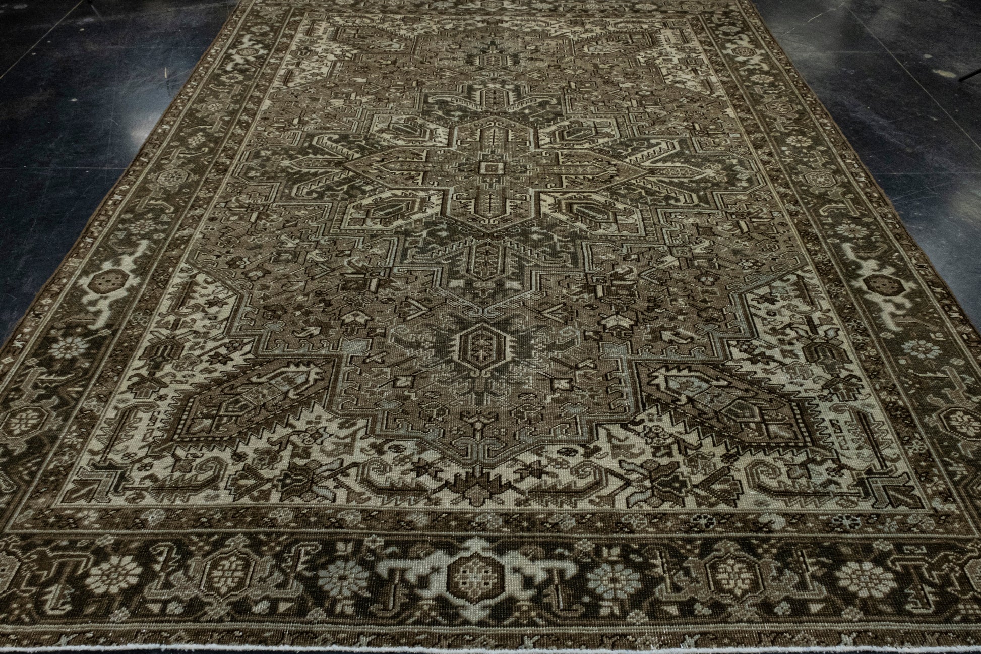 Turkish Vintage Anatolian Rug 8'1" x 10' #16818