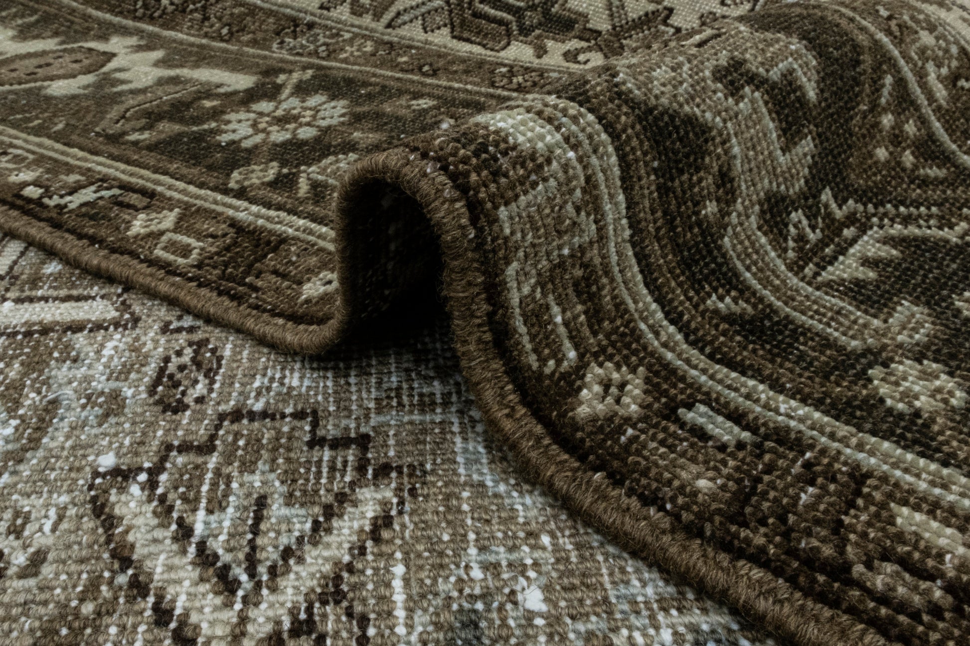 Turkish Vintage Anatolian Rug 8'1" x 10' #16818