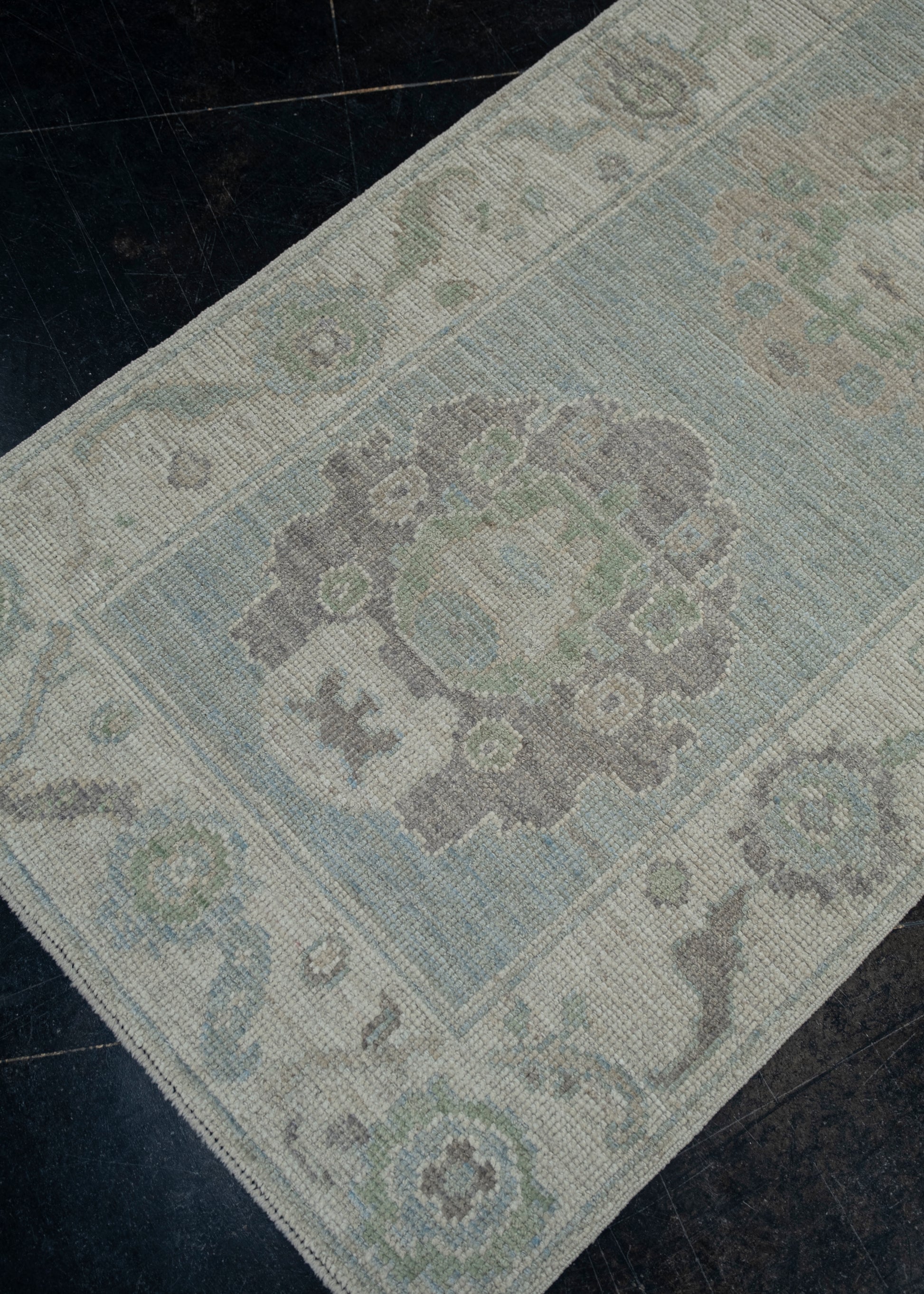 Turkish Oushak Rug 2'9" x 6'5" #11648