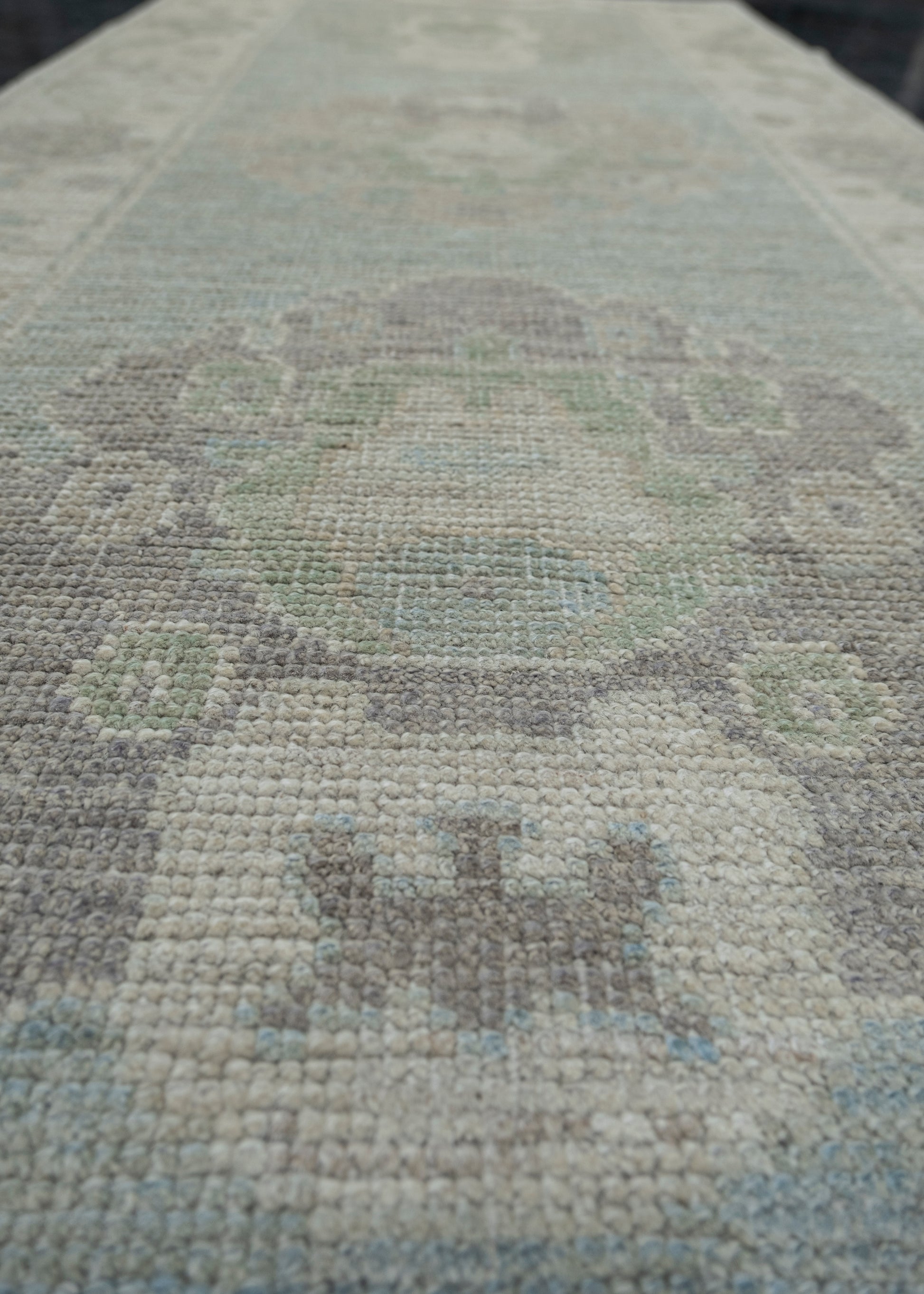 Turkish Oushak Rug 2'9" x 6'5" #11648