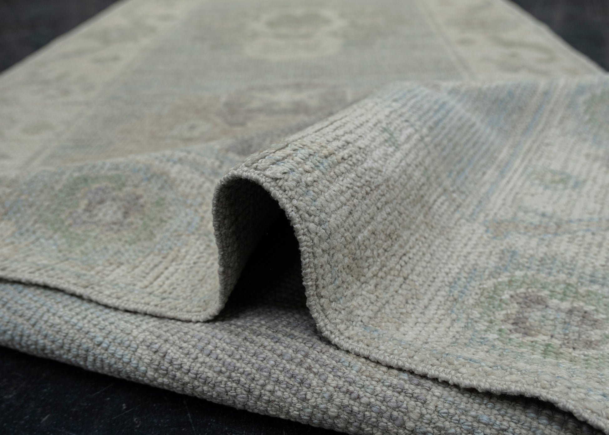 Turkish Oushak Rug 2'9" x 6'5" #11648