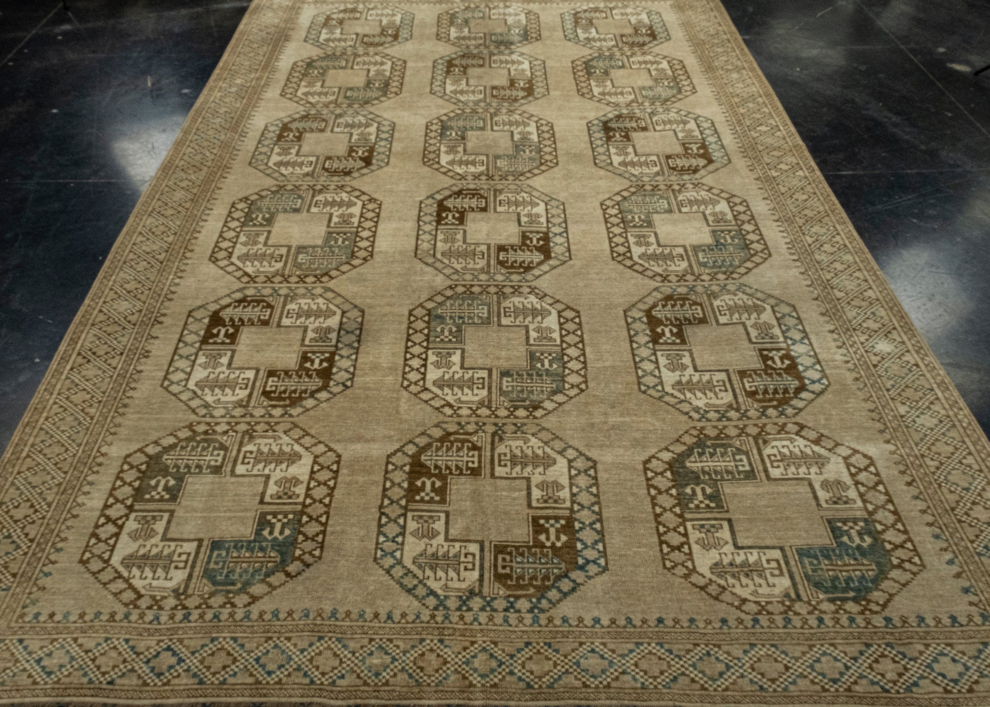 Turkish Vintage Anatolian Rug 7' x 10'5" #16800