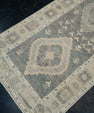 Turkish Oushak Rug 3' x 7'8" #12096