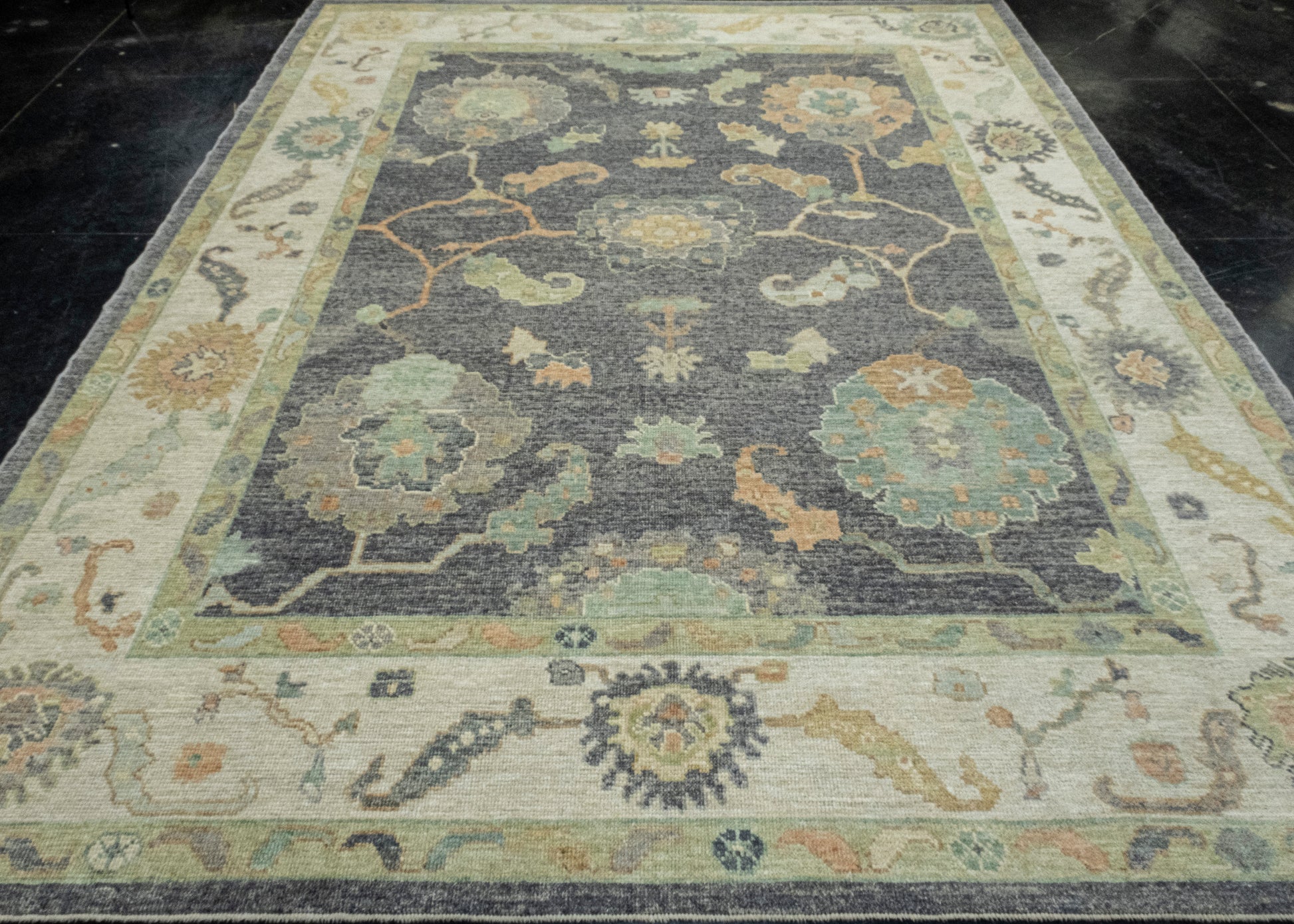 Turkish Oushak Rug 8'3" x 10'4" #16502