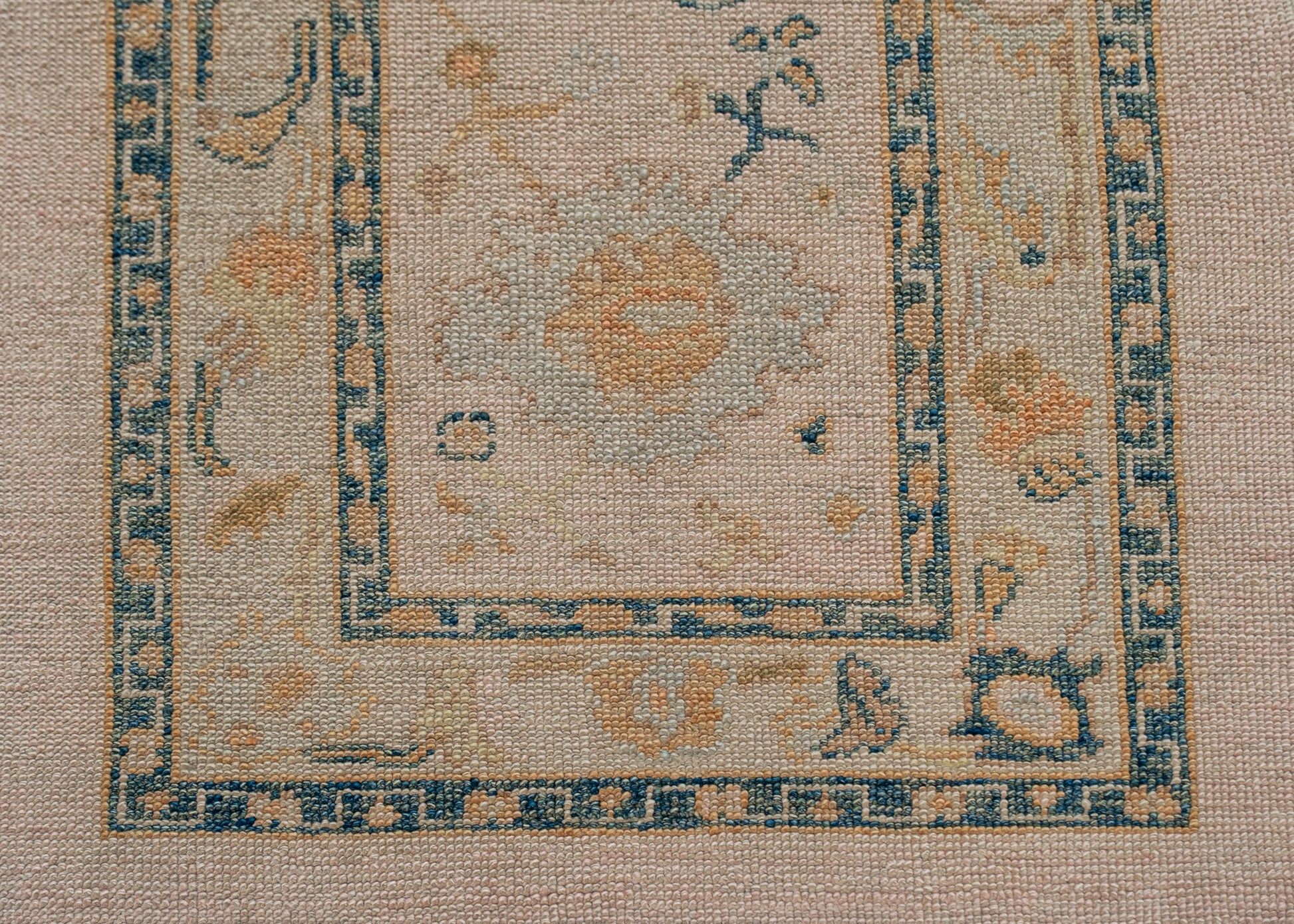 Turkish Oushak Rug 3'1" x 8' #2185