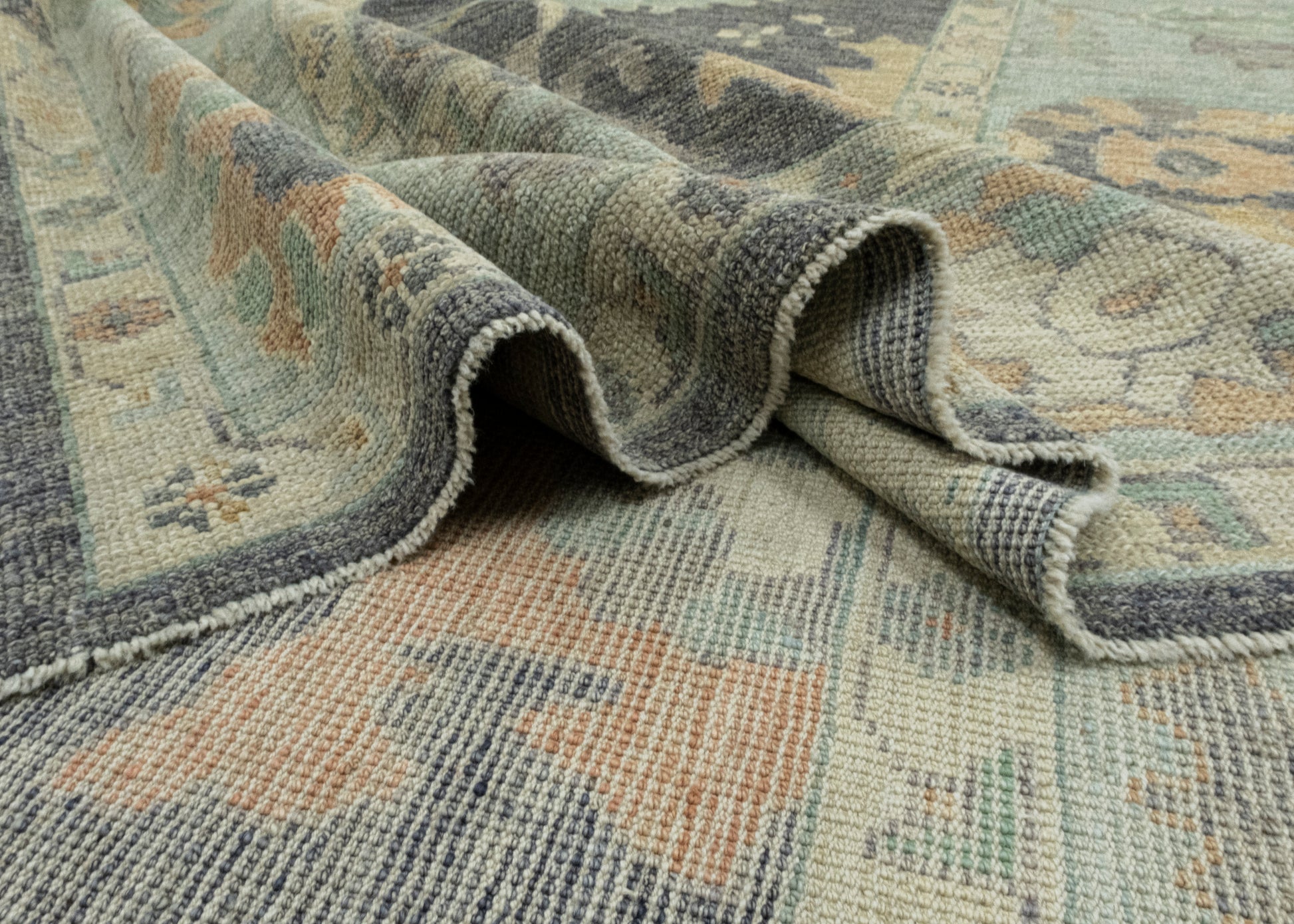 Turkish Oushak Rug 8'4" x 10'3" #16532