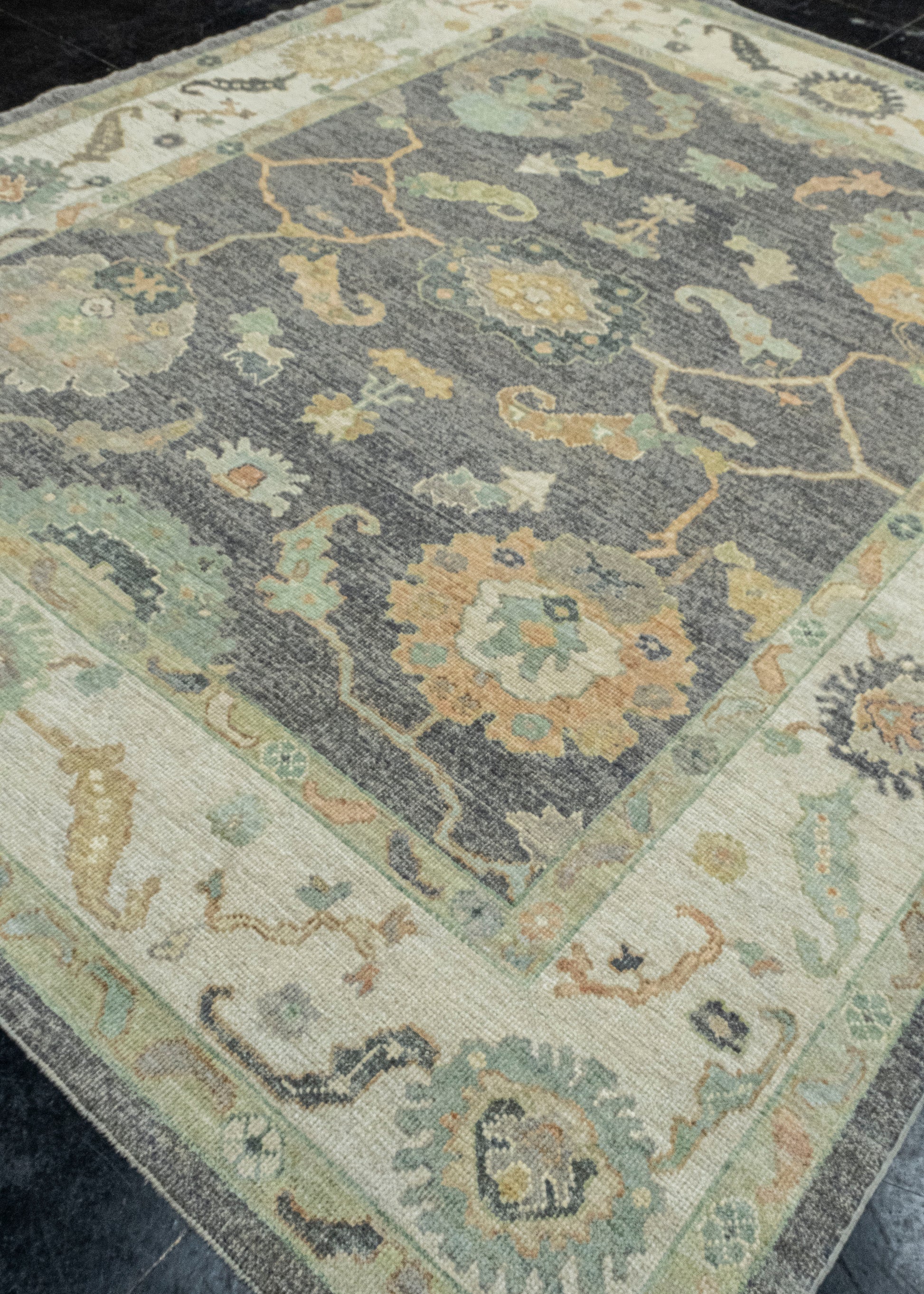 Turkish Oushak Rug 8'6" x 10'3" #16530