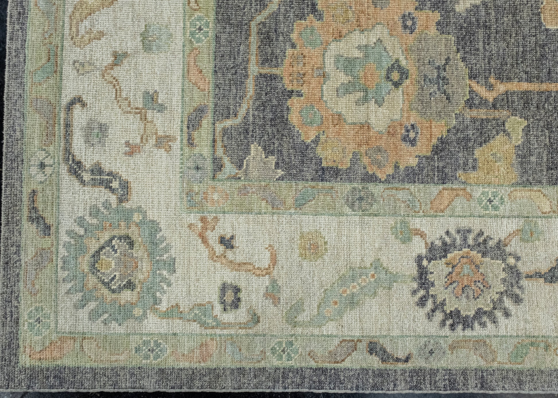 Turkish Oushak Rug 8'6" x 10'3" #16530